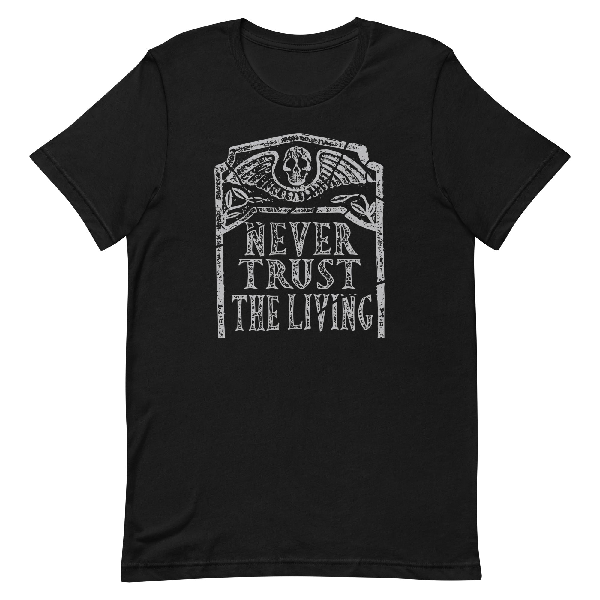 Never Trust The Living Men's Signature Tee