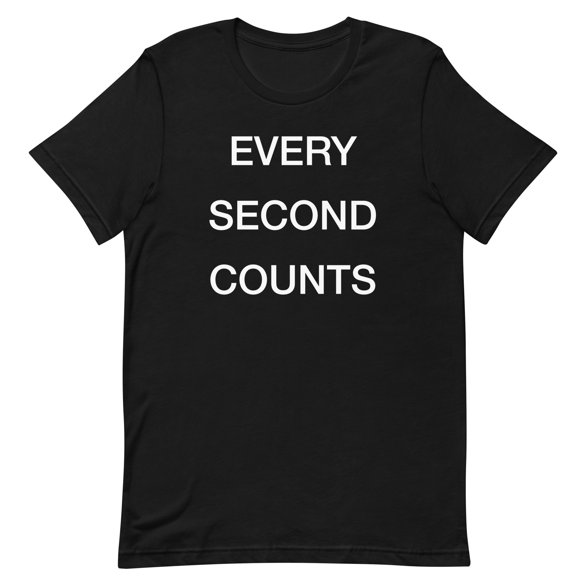 Every Second Counts Men's Signature Tee