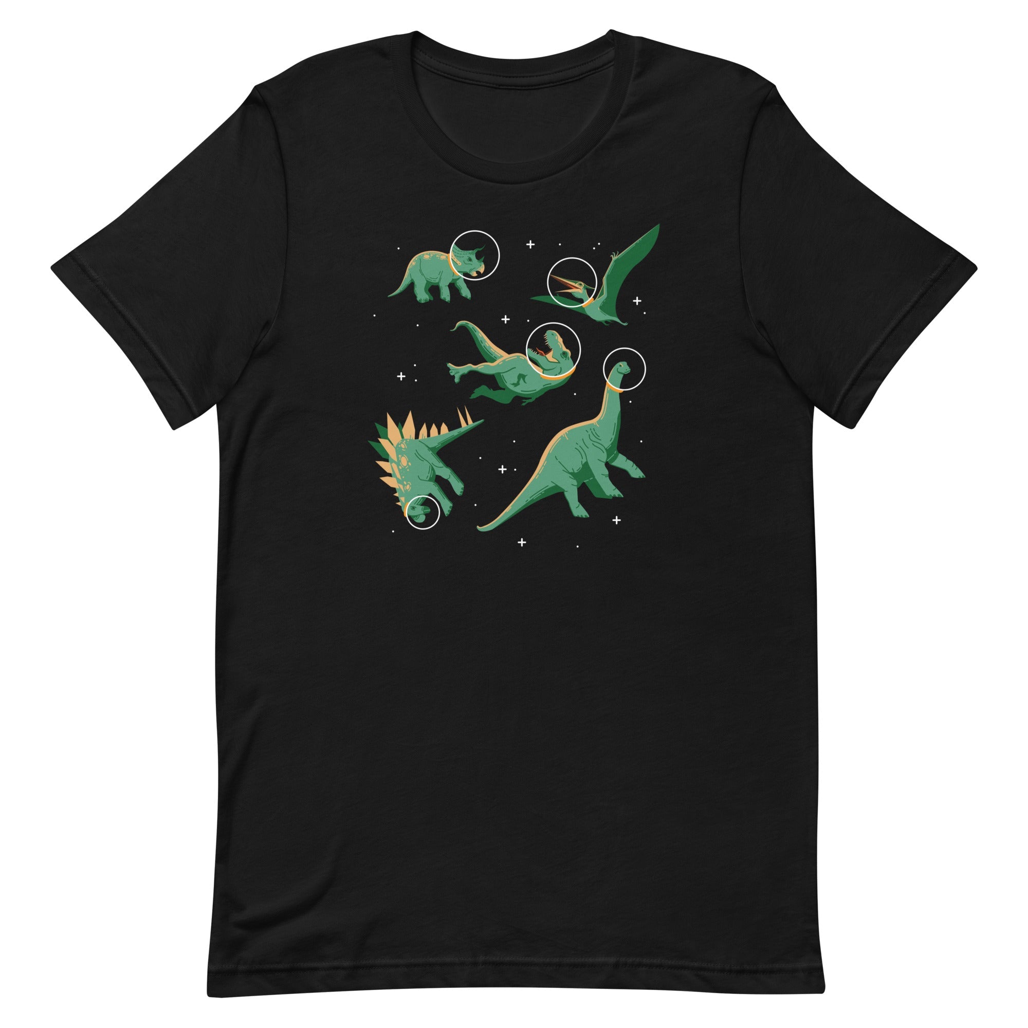 Dinos In Space Men's Signature Tee
