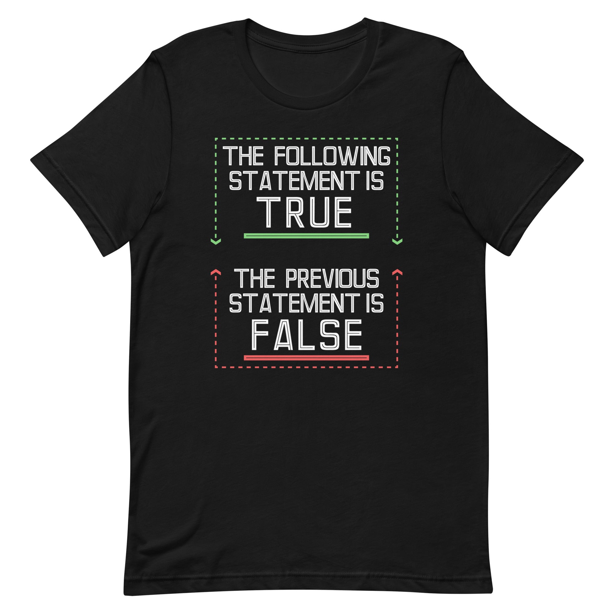 The Following Statement Is True Men's Signature Tee