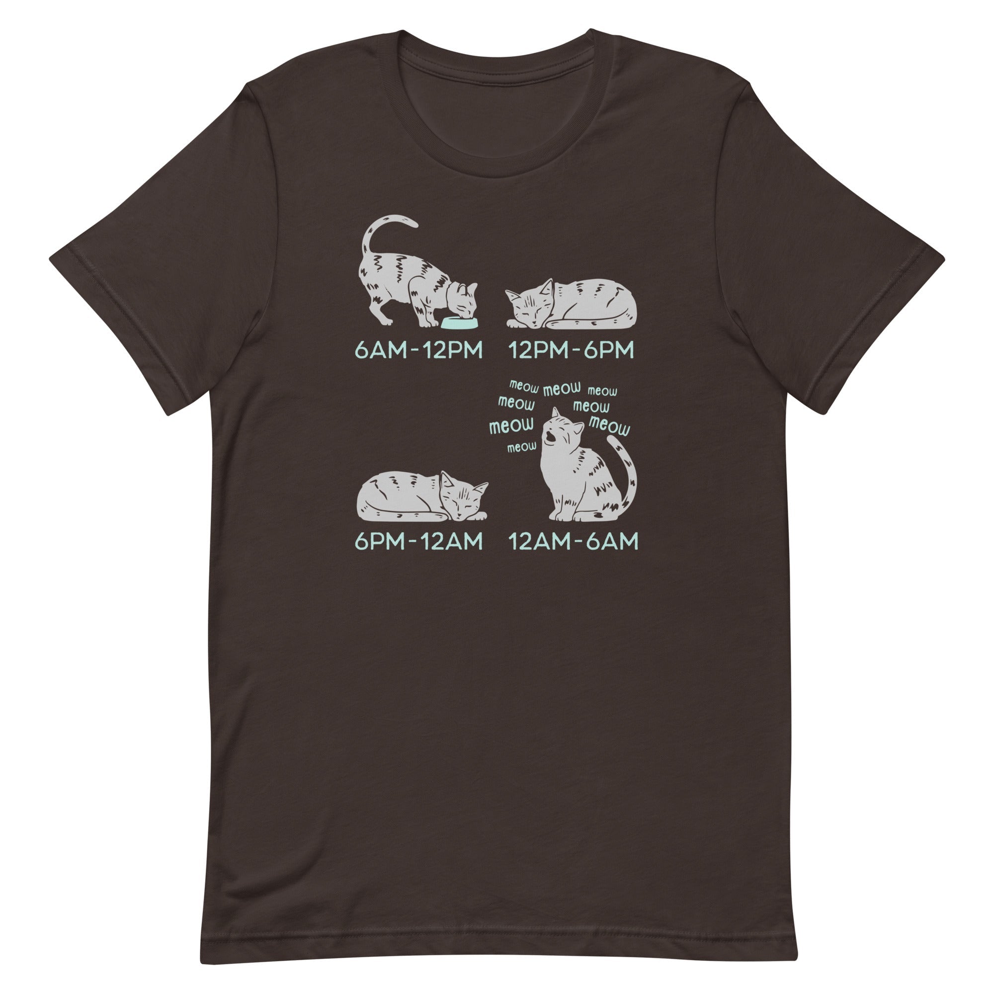 Cat Day Schedule Men's Signature Tee