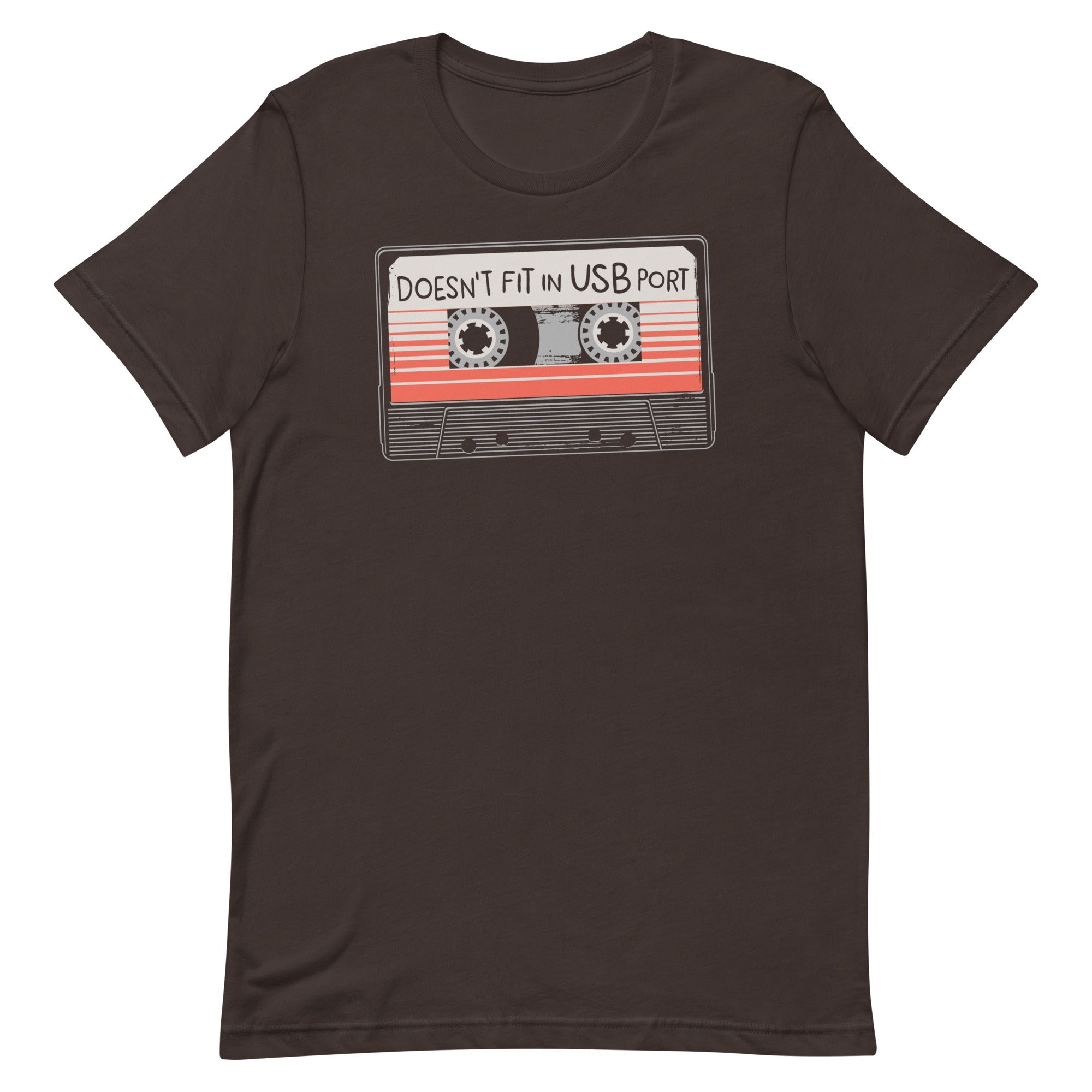 Doesn't Fit In USB Port Men's Signature Tee