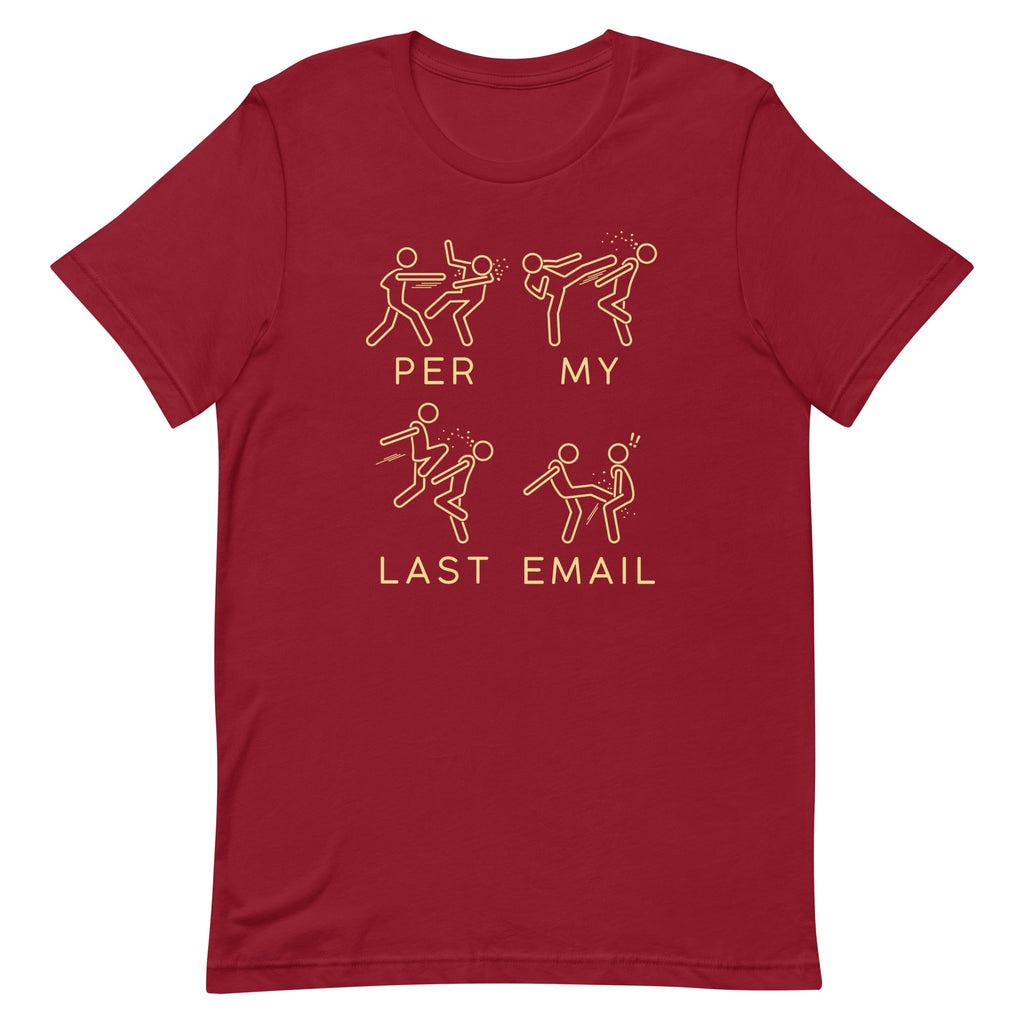 Per My Last Email Men's Signature Tee