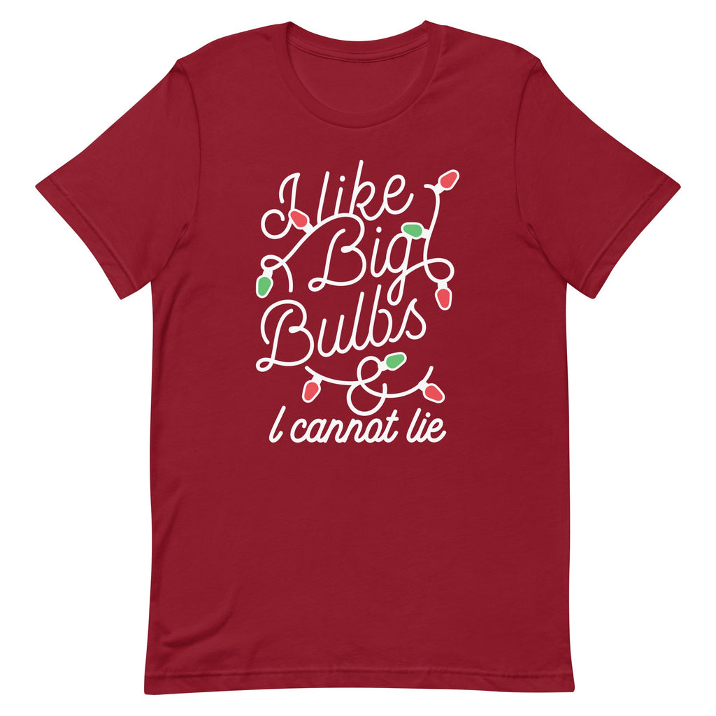 I Like Big Bulbs & I Cannot Lie Men's Signature Tee