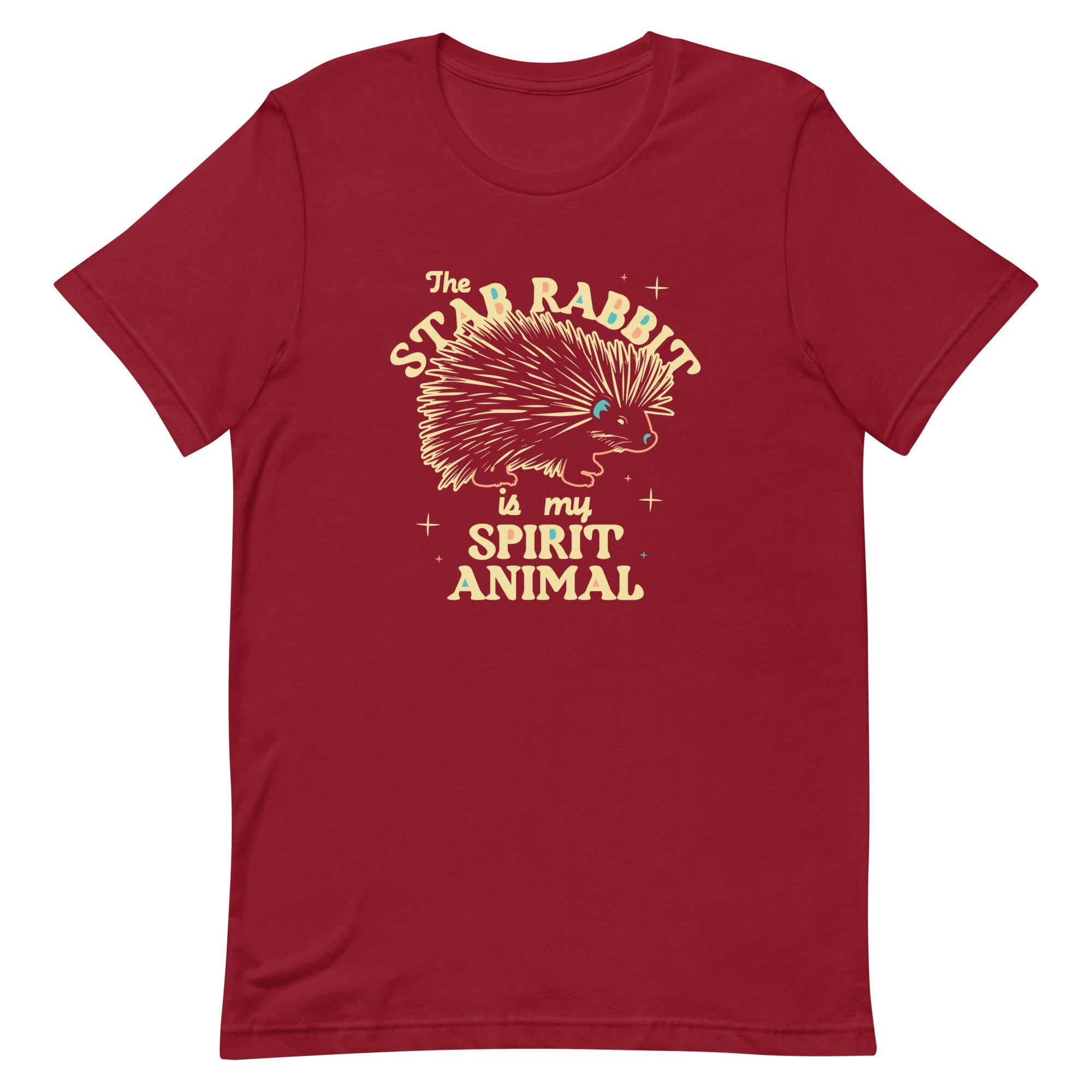 The Stab Rabbit Is My Spirit Animal Men's Signature Tee