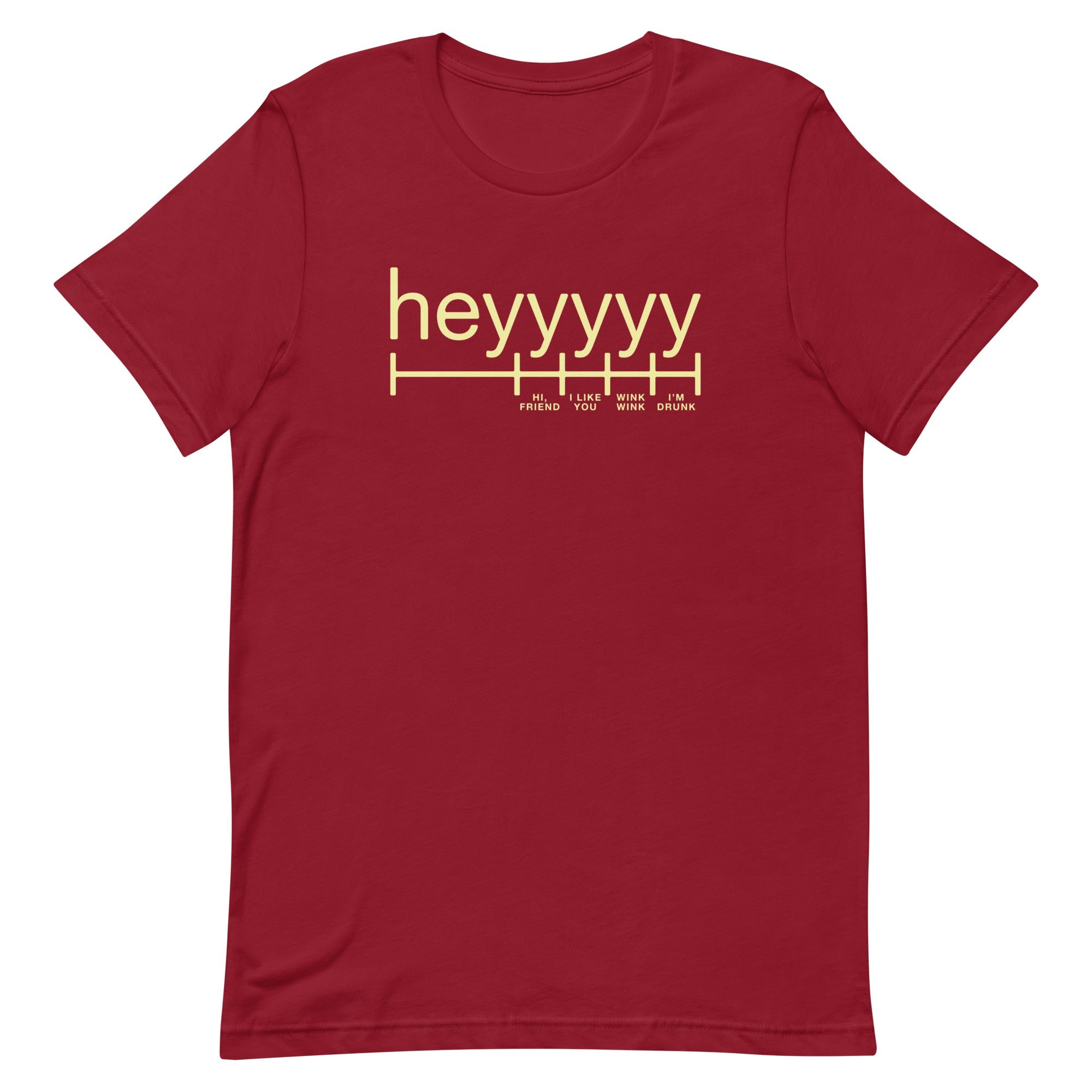 Heyyyyy Men's Signature Tee