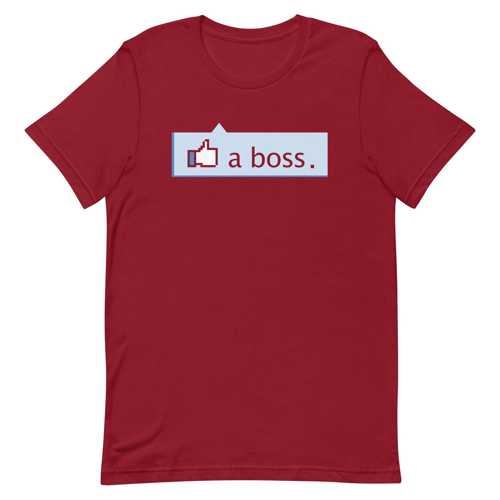 Like A Boss Thumbs Up Men's Signature Tee