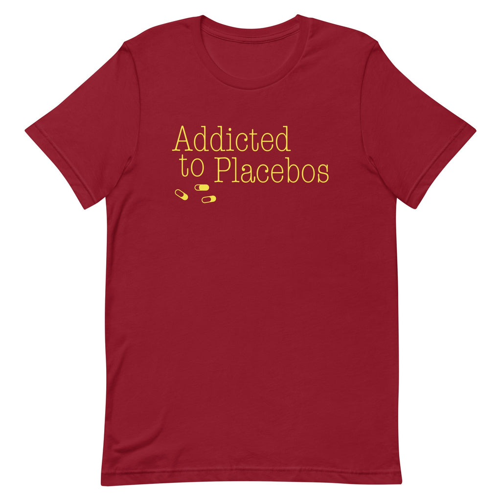 Addicted To Placebos Men's Signature Tee