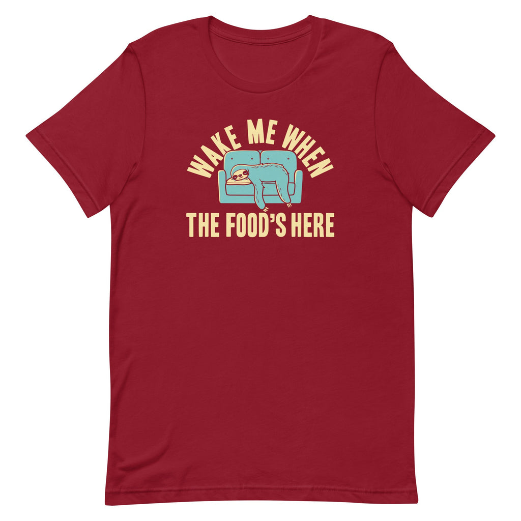 Wake Me When The Food's Here Men's Signature Tee
