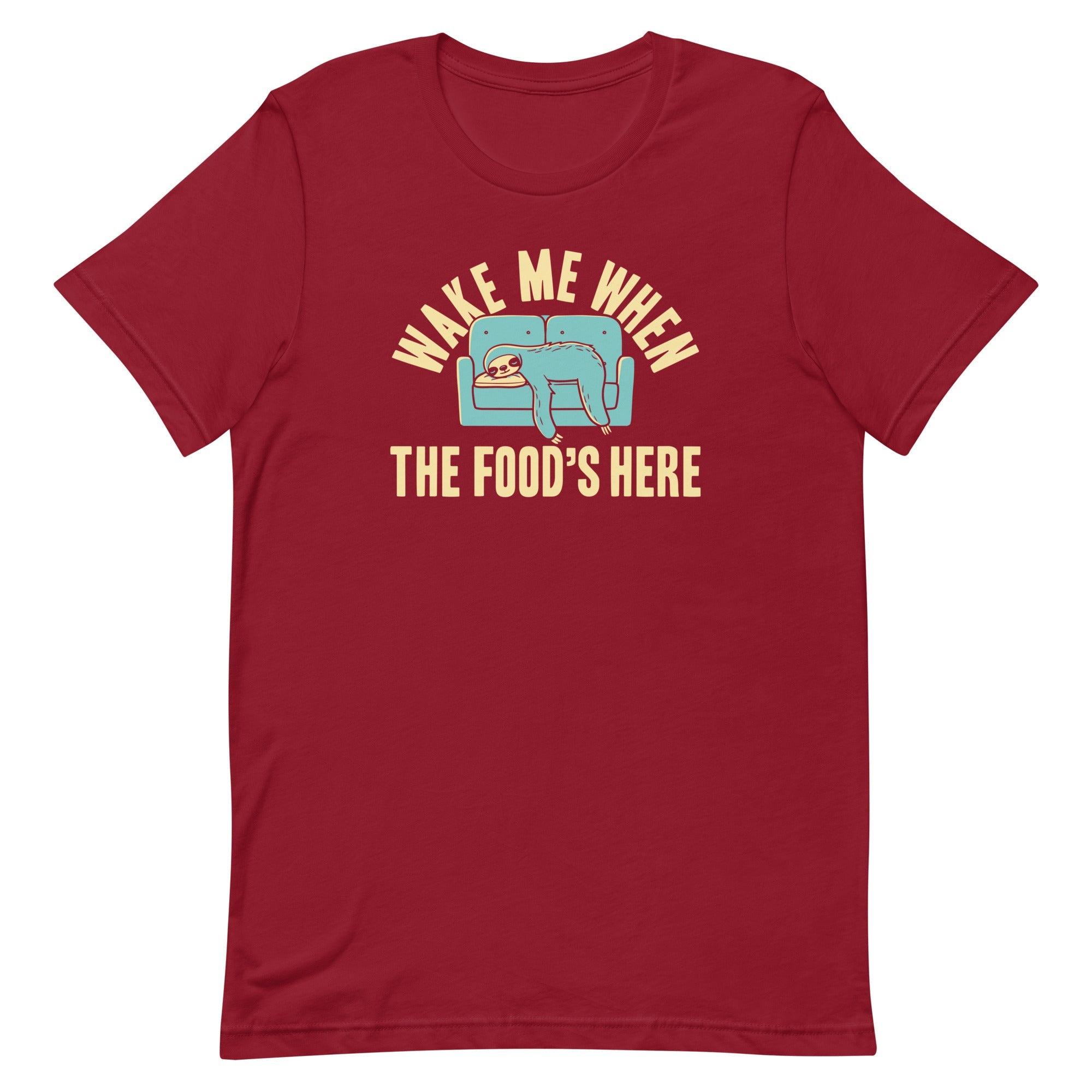 Wake Me When The Food's Here Men's Signature Tee