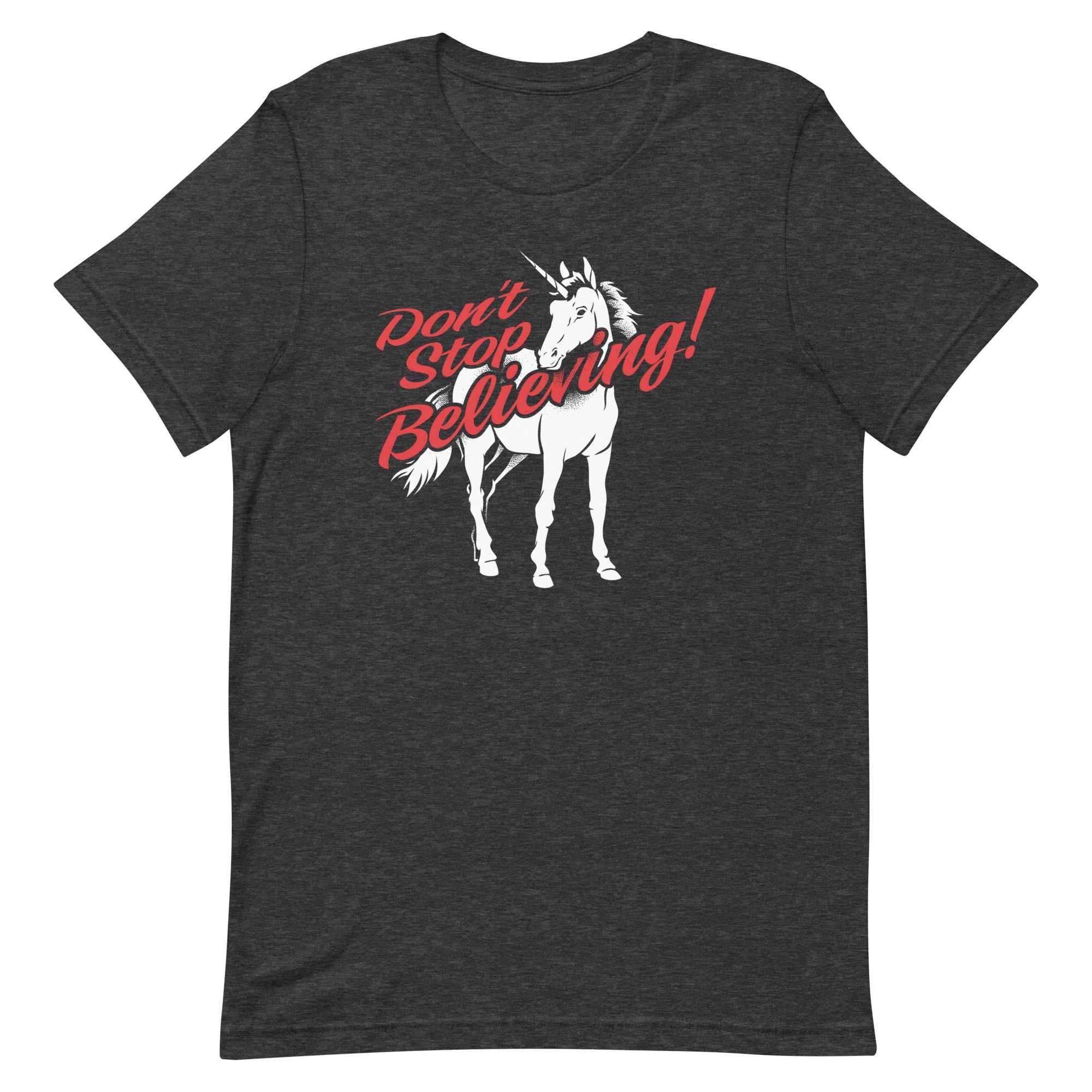 Don't Stop Believing Unicorn Men's Signature Tee
