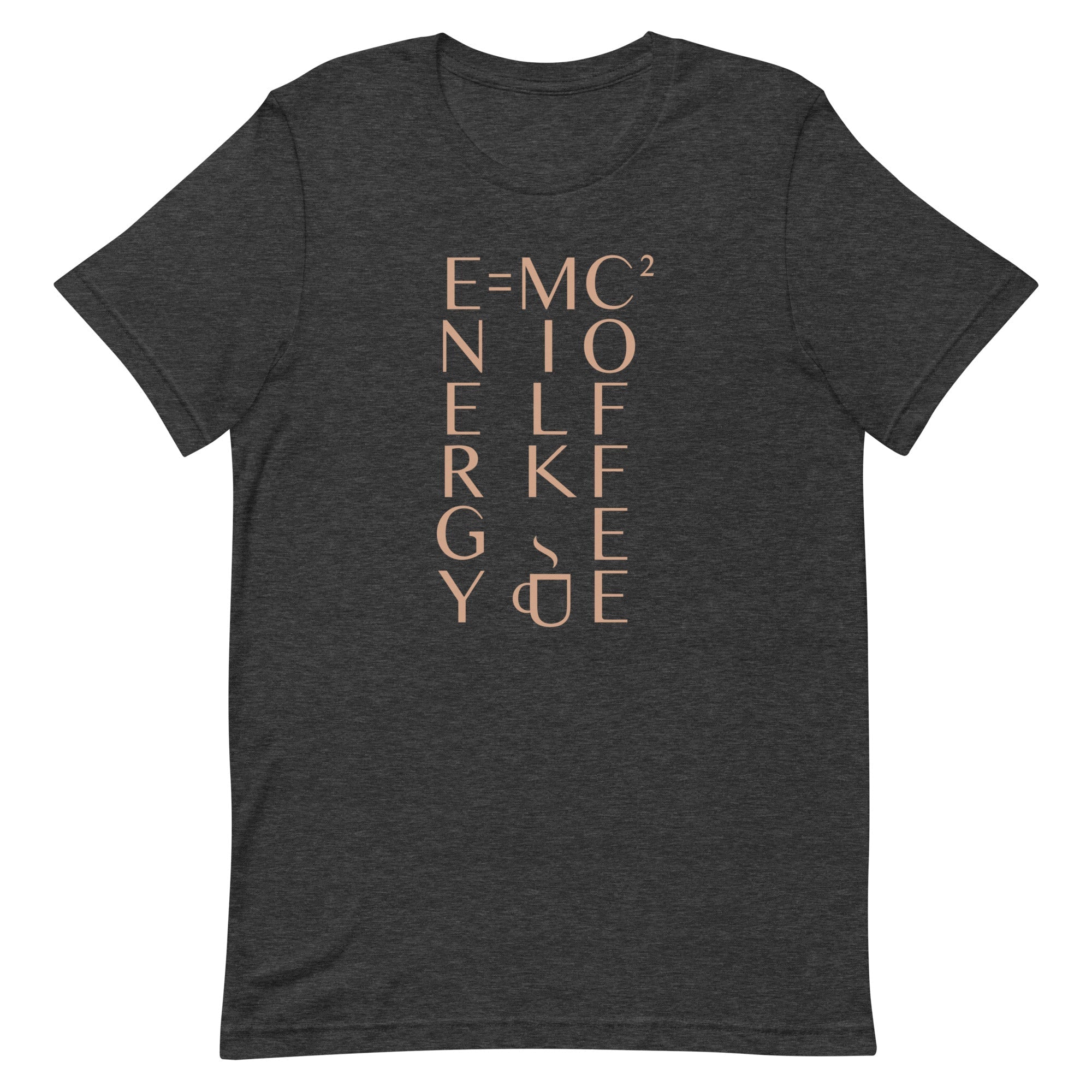 Energy Equals Milk Times Coffee Squared Men's Signature Tee