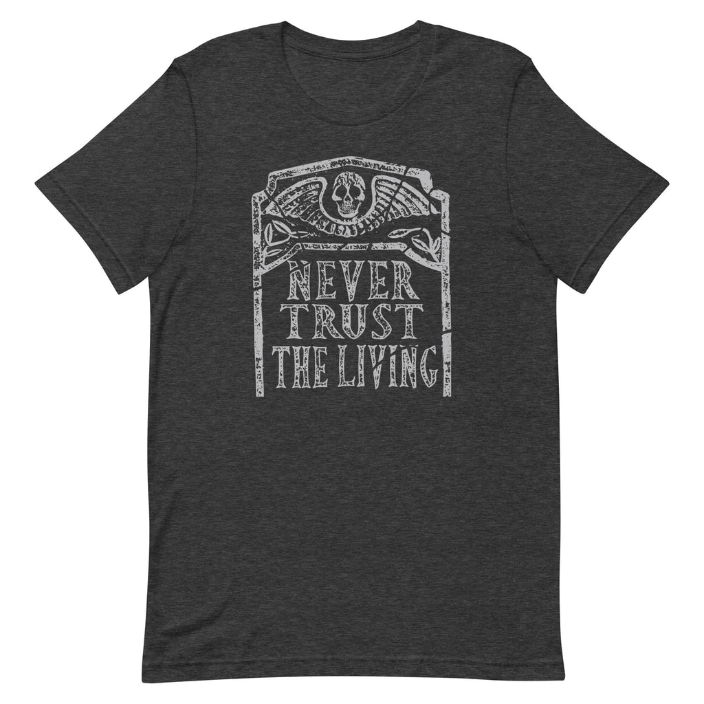 Never Trust The Living Men's Signature Tee