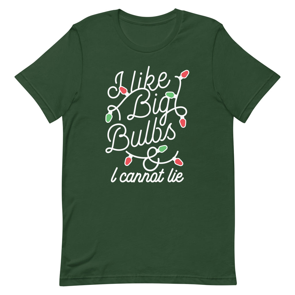 I Like Big Bulbs & I Cannot Lie Men's Signature Tee