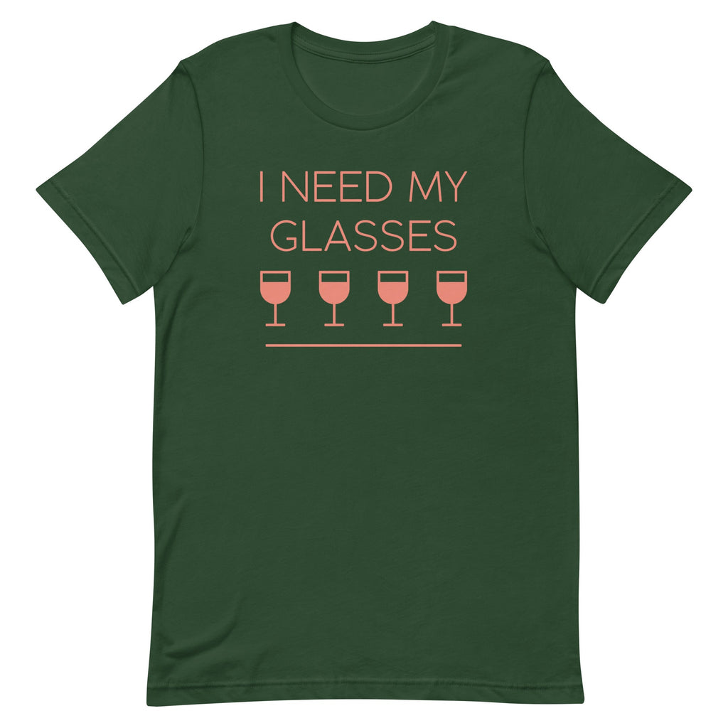I Need My Glasses Men's Signature Tee