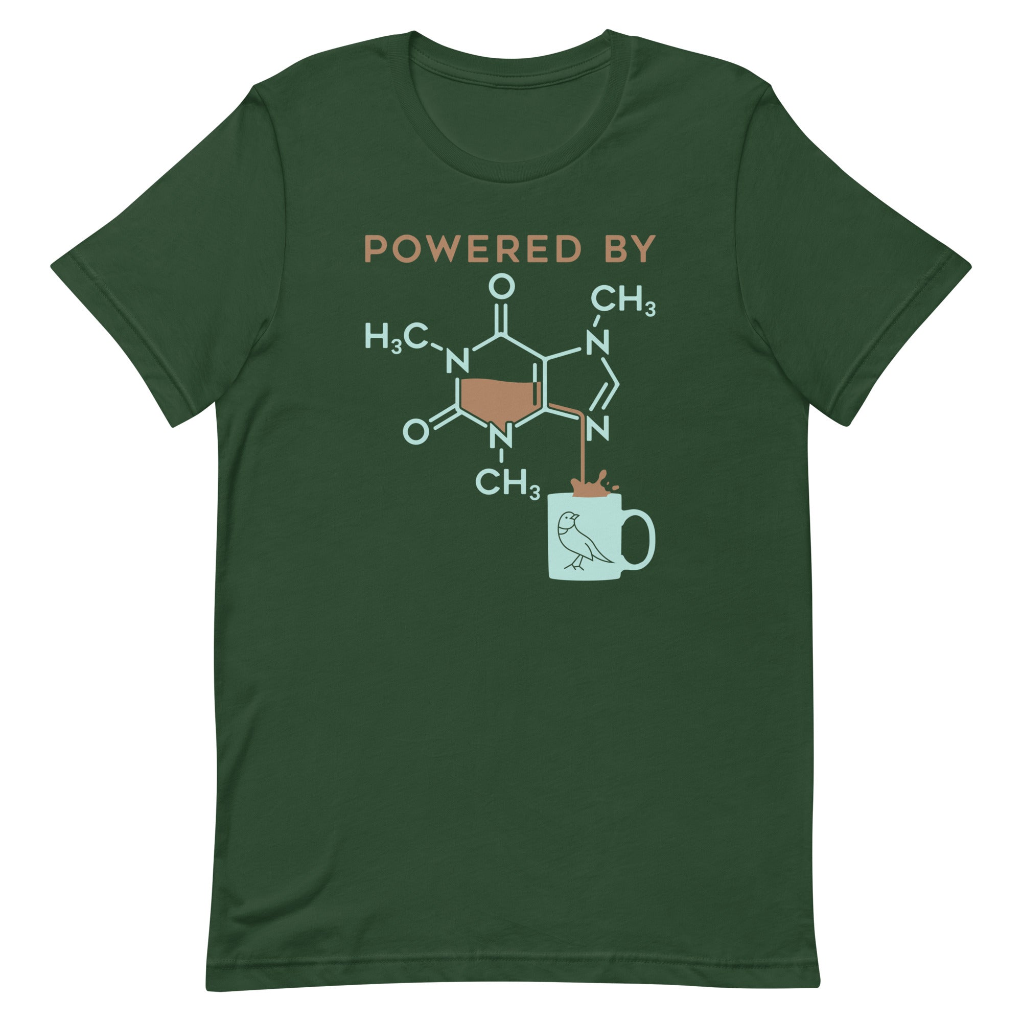 Powered By Caffeine Men's Signature Tee