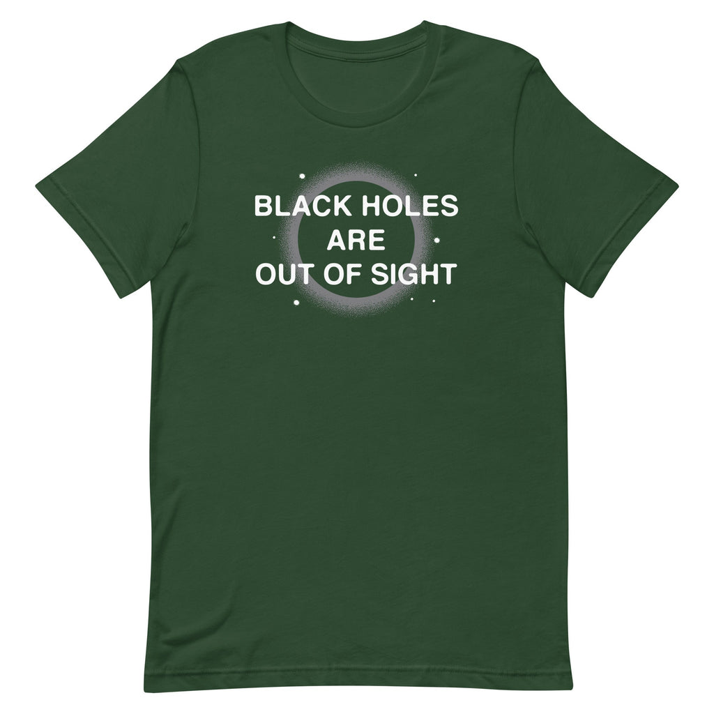 Black Holes Are Out Of Sight Men's Signature Tee