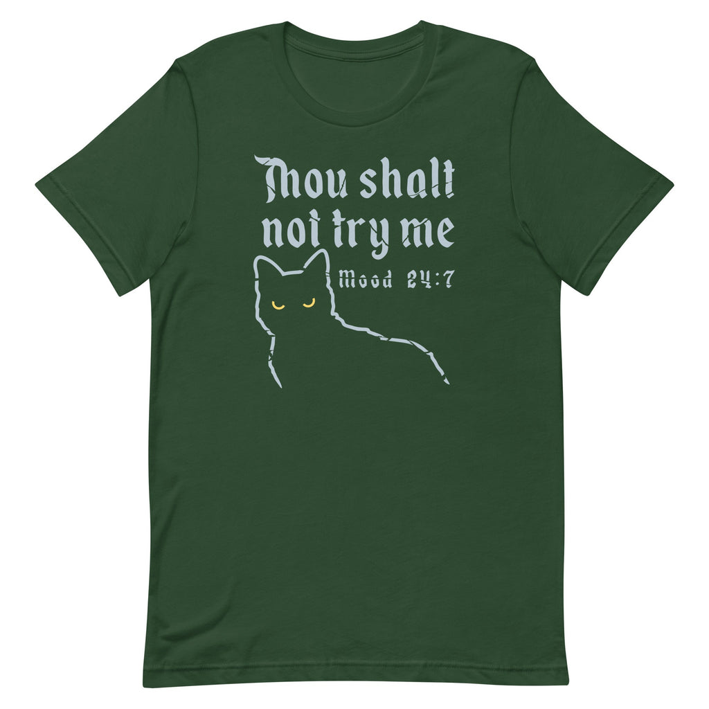 Thou Shalt Not Try Me Men's Signature Tee