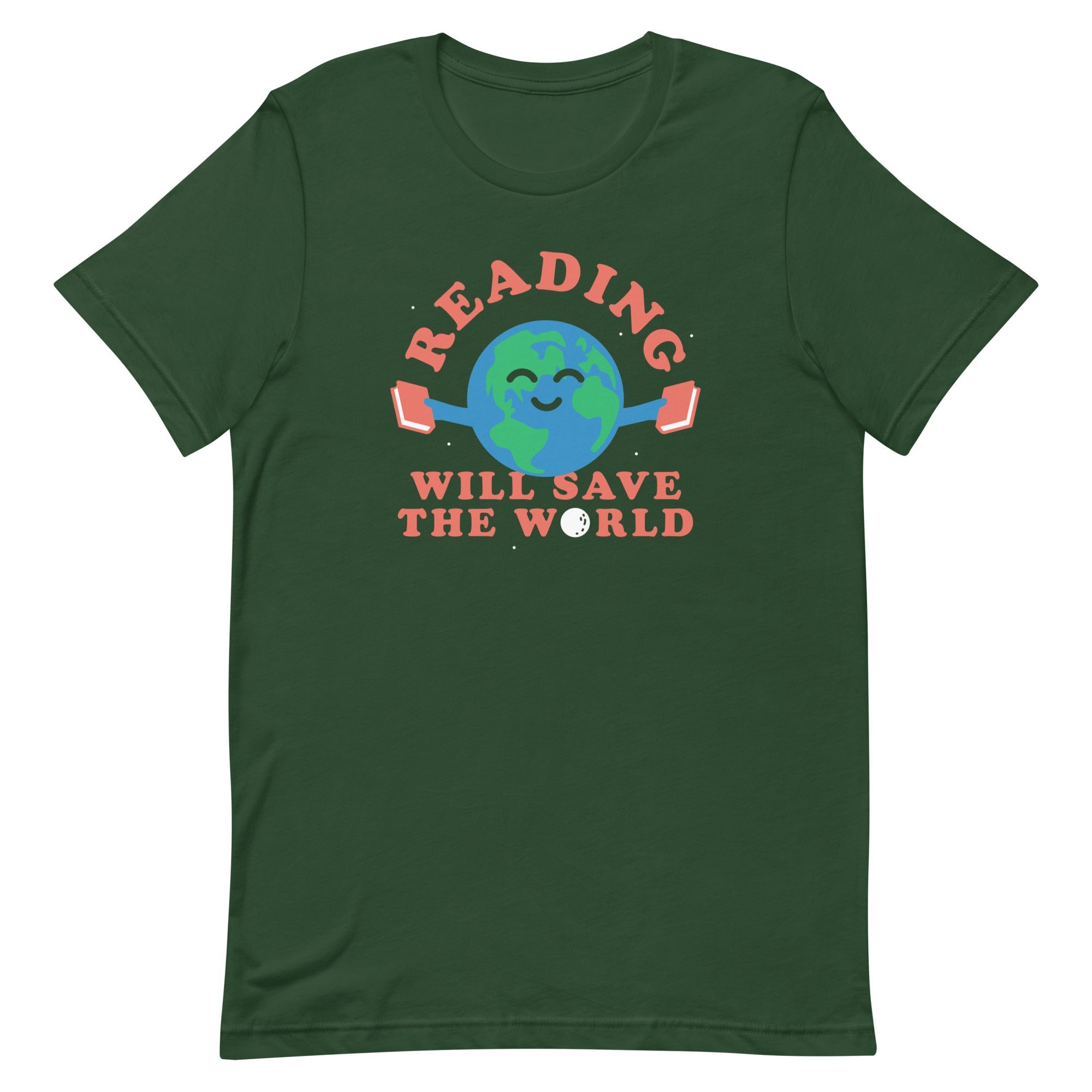 Reading Will Save The World Men's Signature Tee