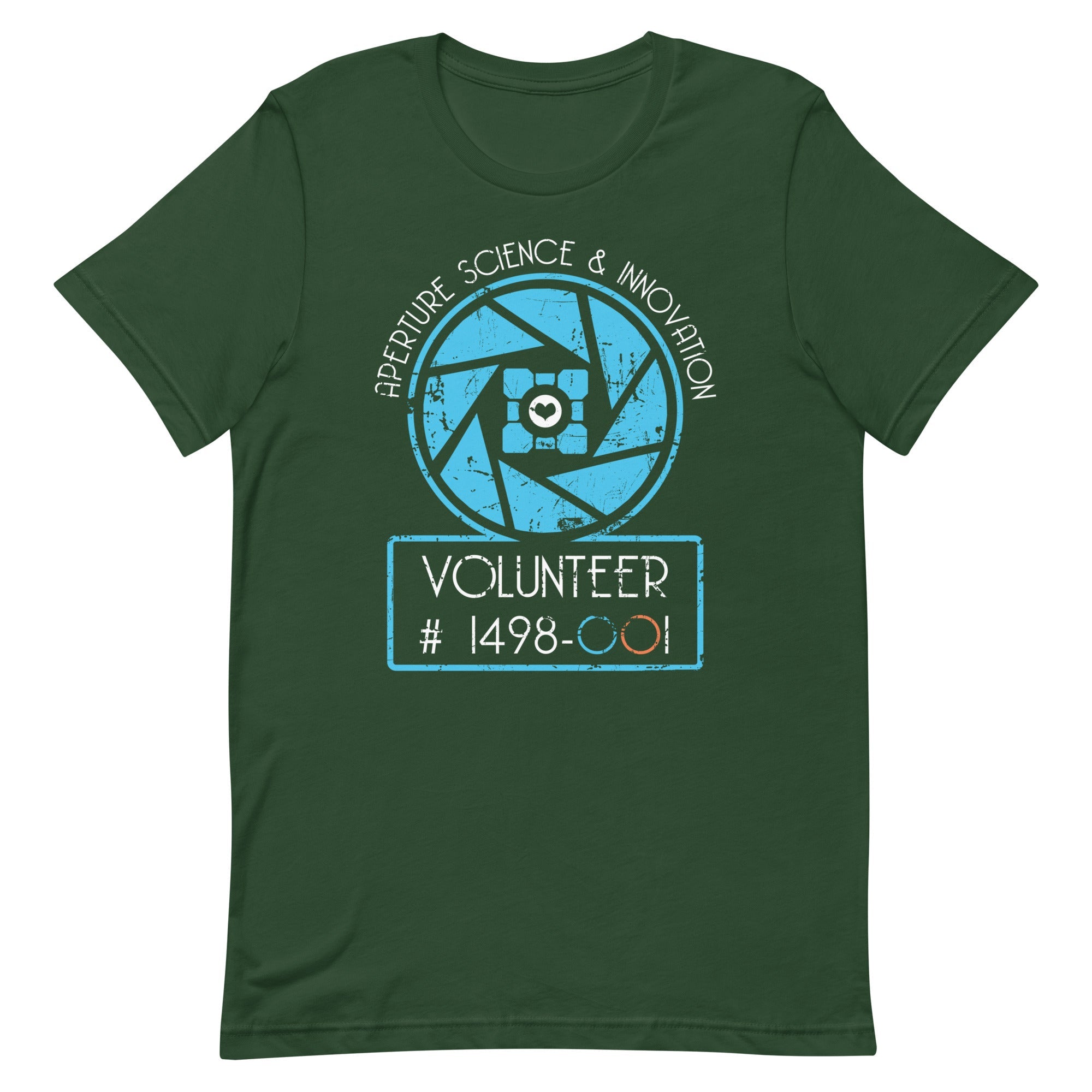 Aperture Science Volunteer Men's Signature Tee