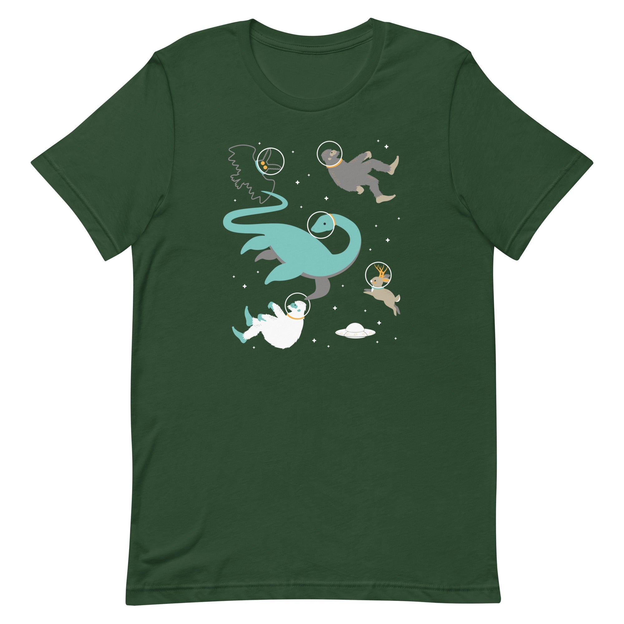 Cryptids In Space Men's Signature Tee