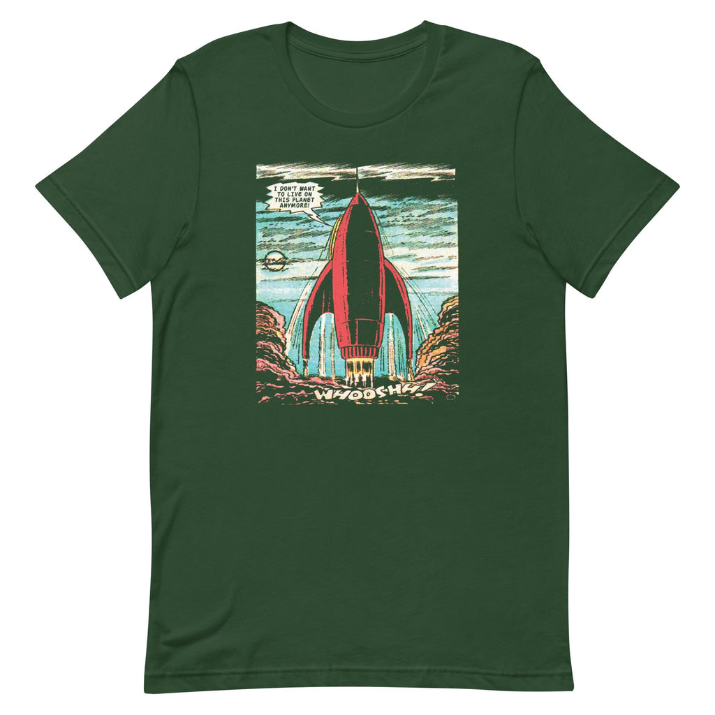 I Don't Want To Live On This Planet Anymore Men's Signature Tee