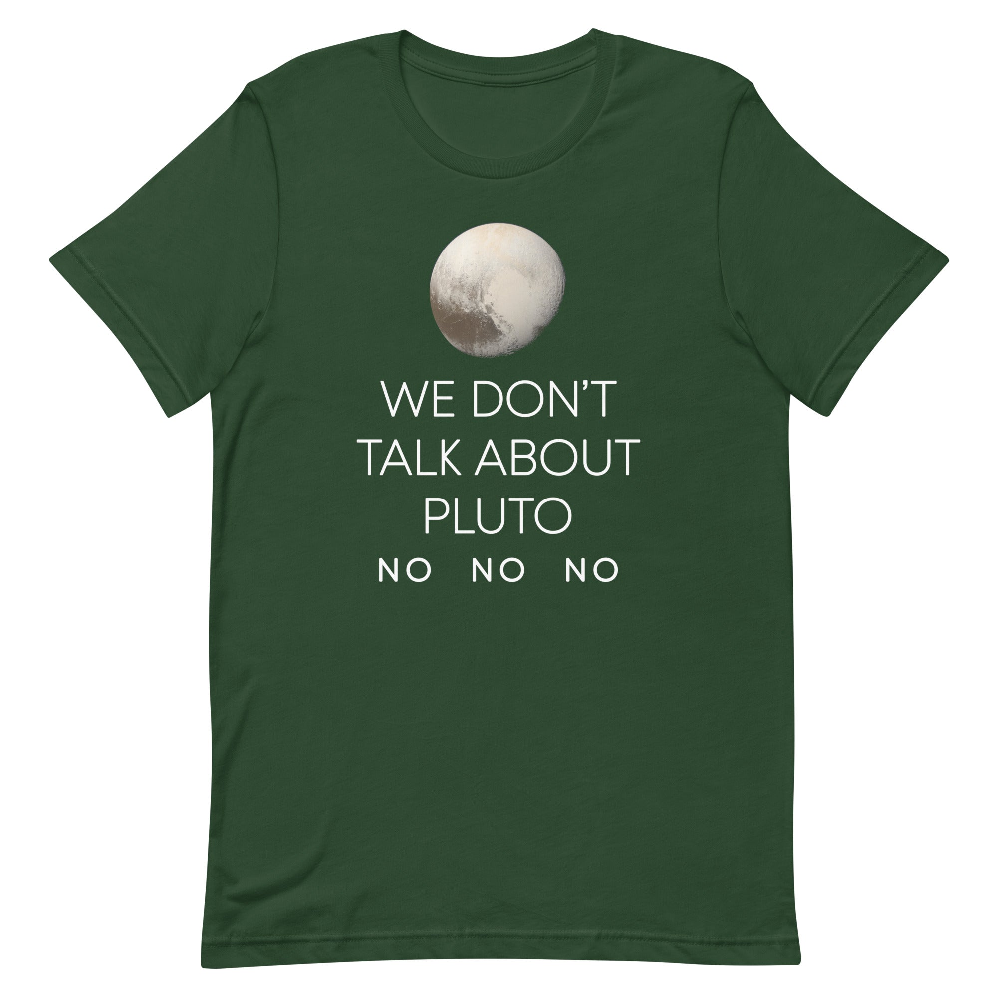 We Don't Talk About Pluto Men's Signature Tee