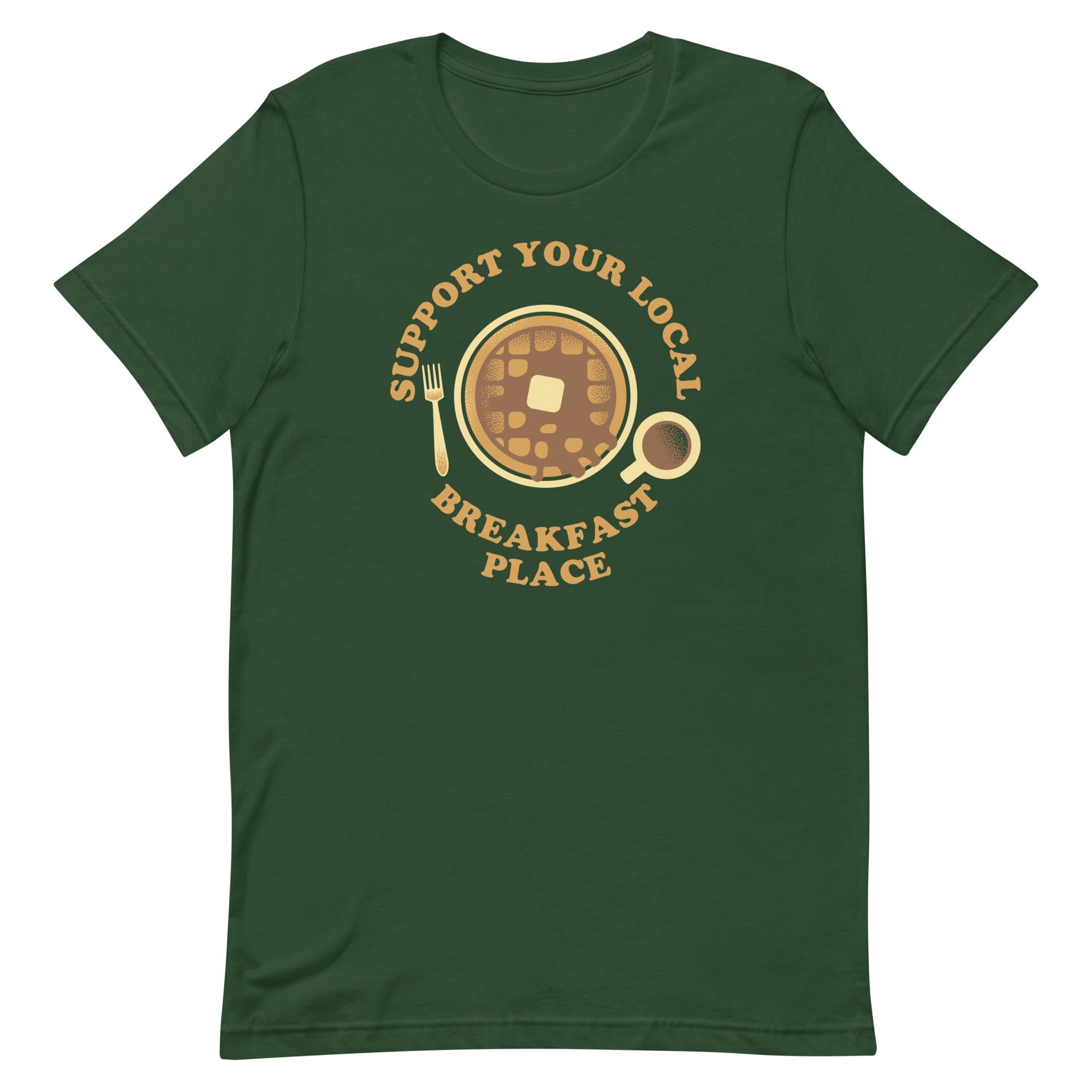 Support Your Local Breakfast Place Men's Signature Tee