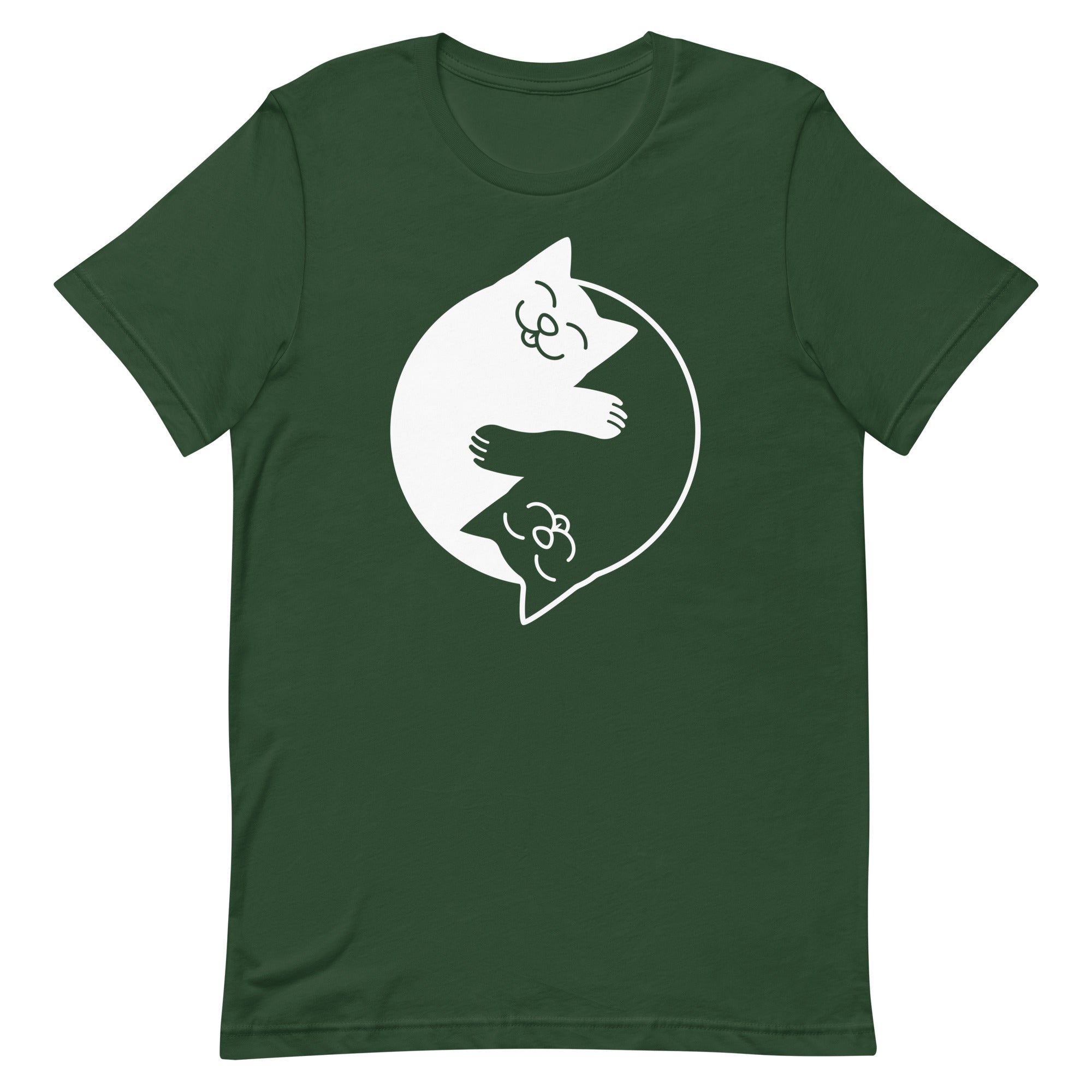 Yin Yang Cats Men's Signature Tee