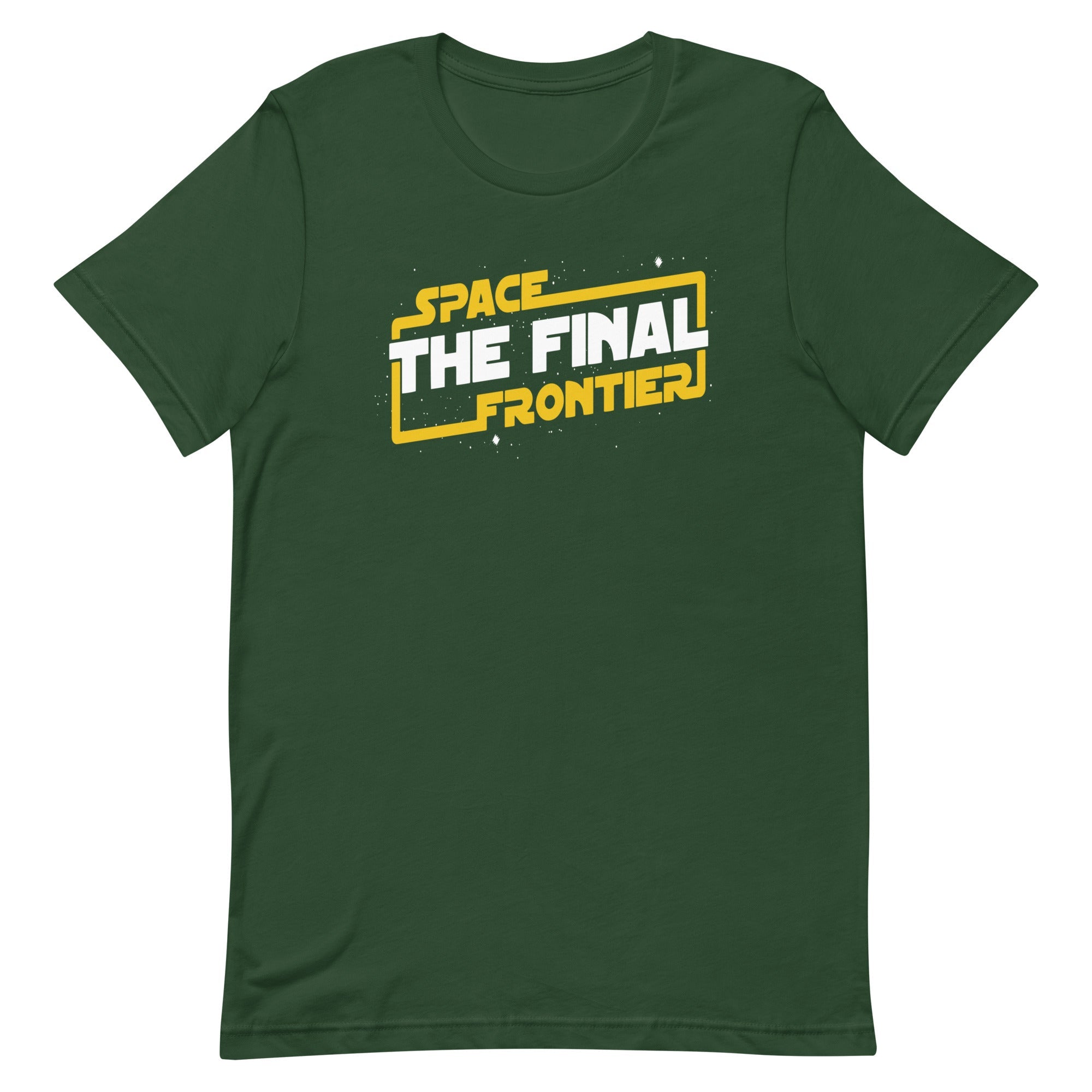 Space The Final Frontier Men's Signature Tee