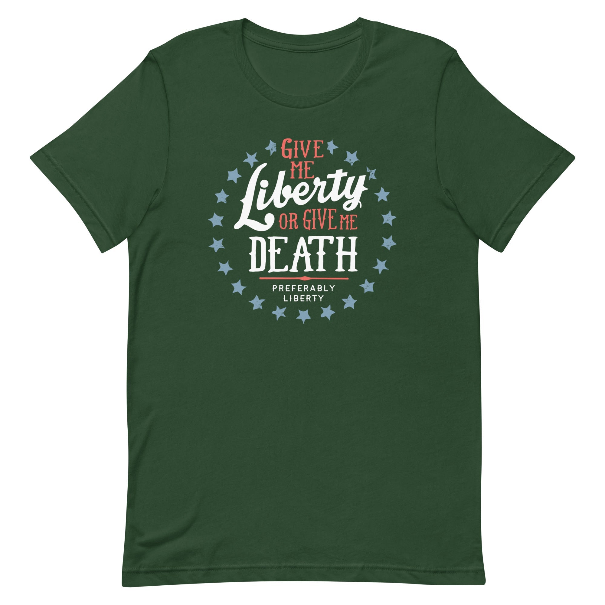 Liberty Or Death, Preferably Liberty Men's Signature Tee
