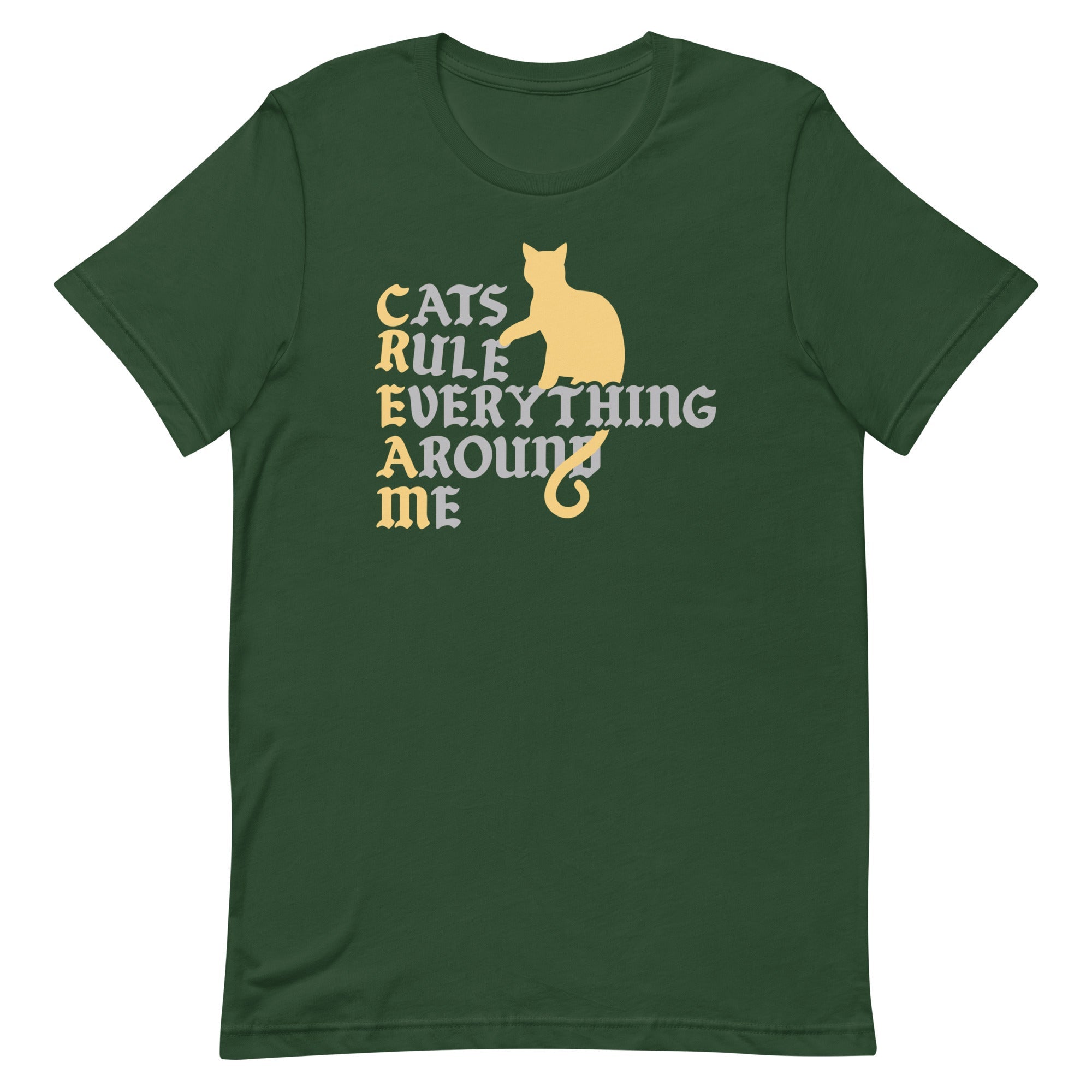 Cats Rule Everything Around Me Men's Signature Tee