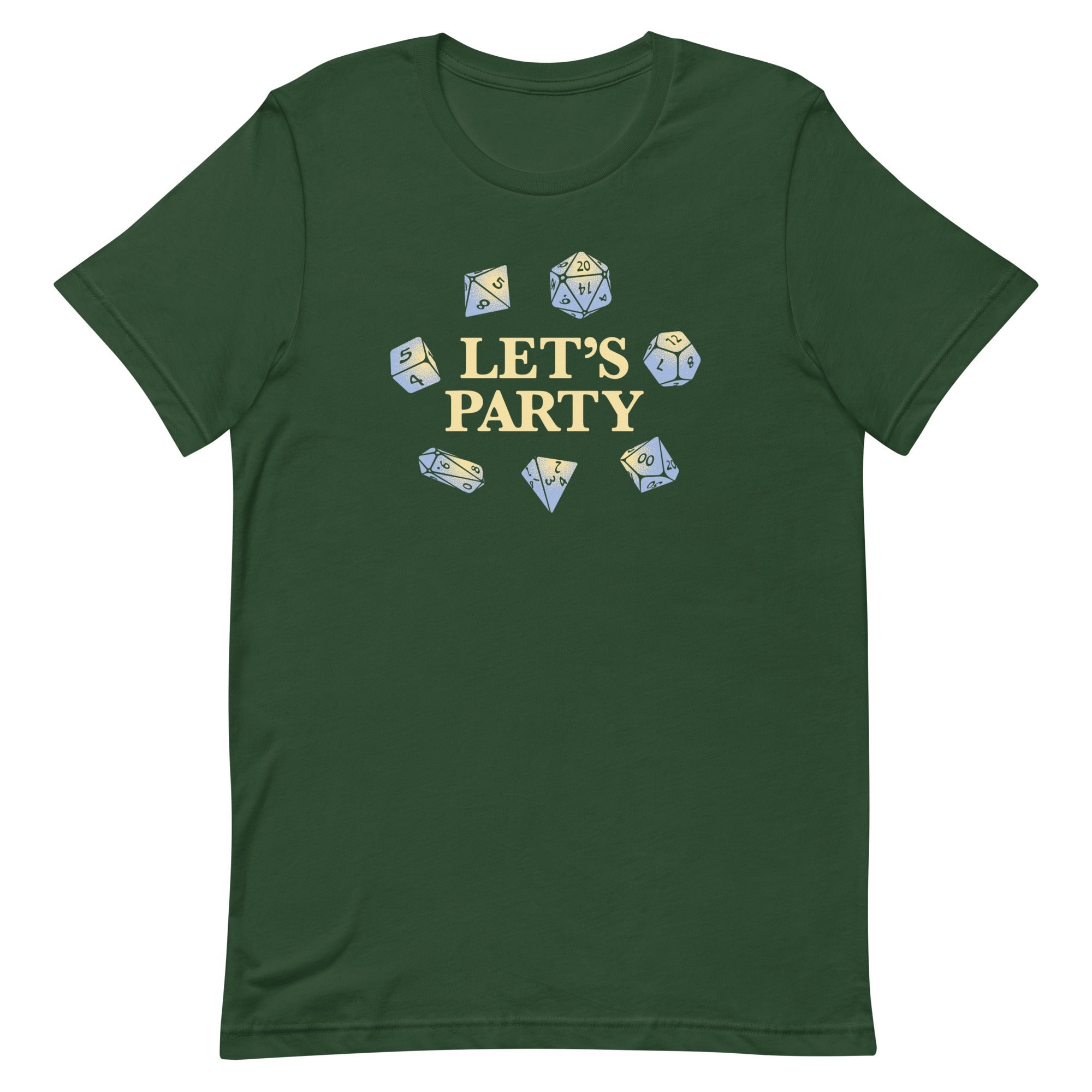 Let's Party Dice Men's Signature Tee