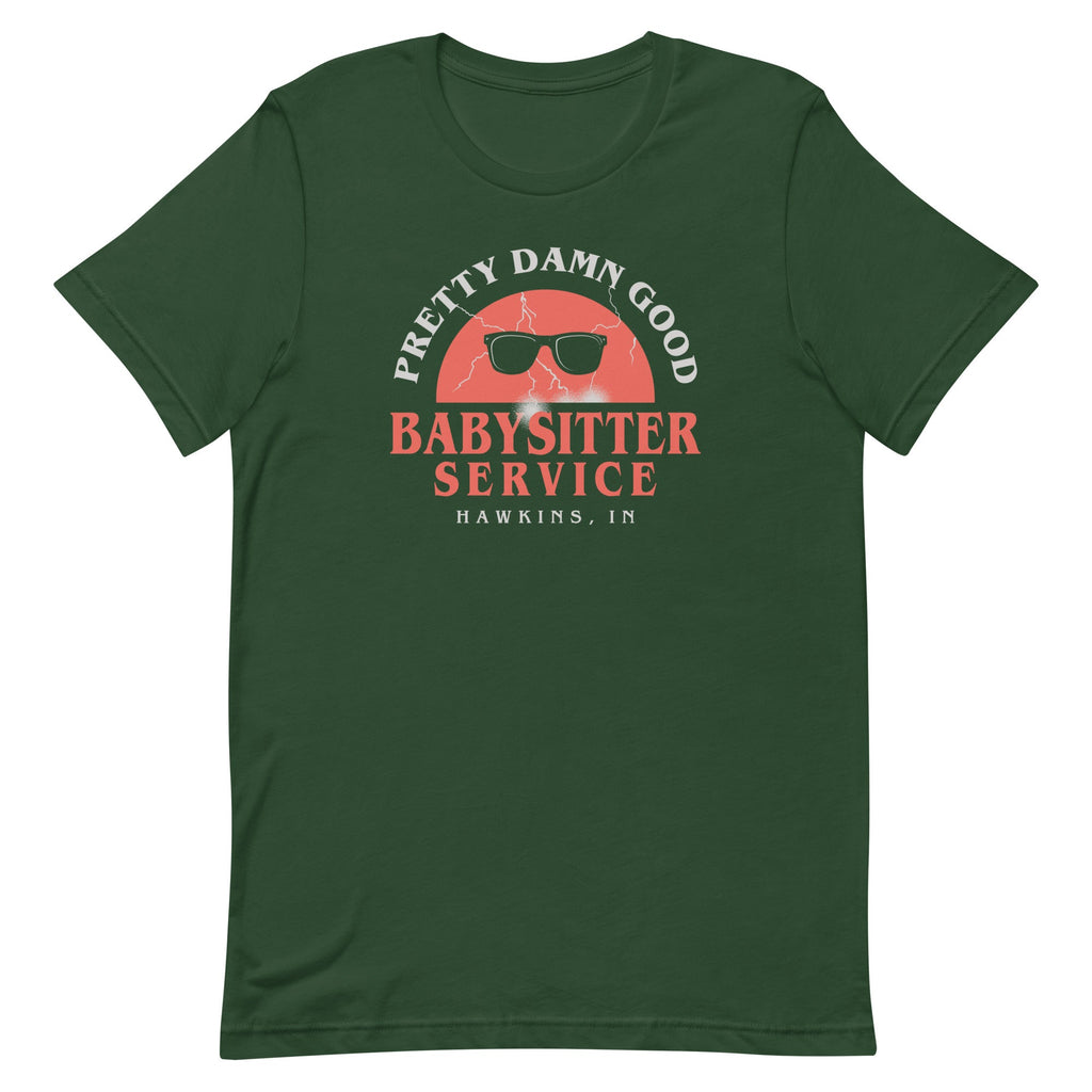 Pretty Damn Good Babysitter Service Men's Signature Tee
