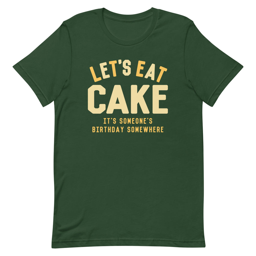 Let's Eat Cake Men's Signature Tee