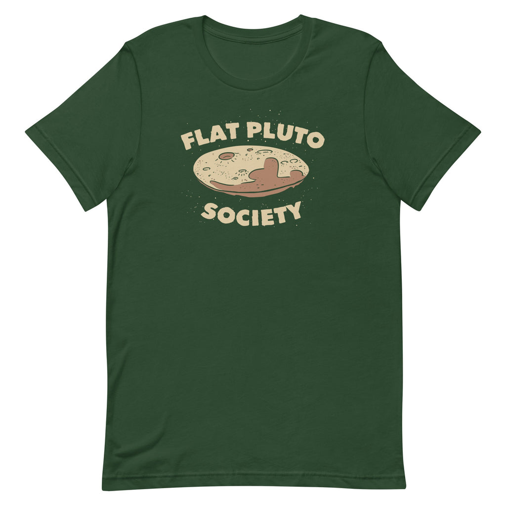 Flat Pluto Society Men's Signature Tee