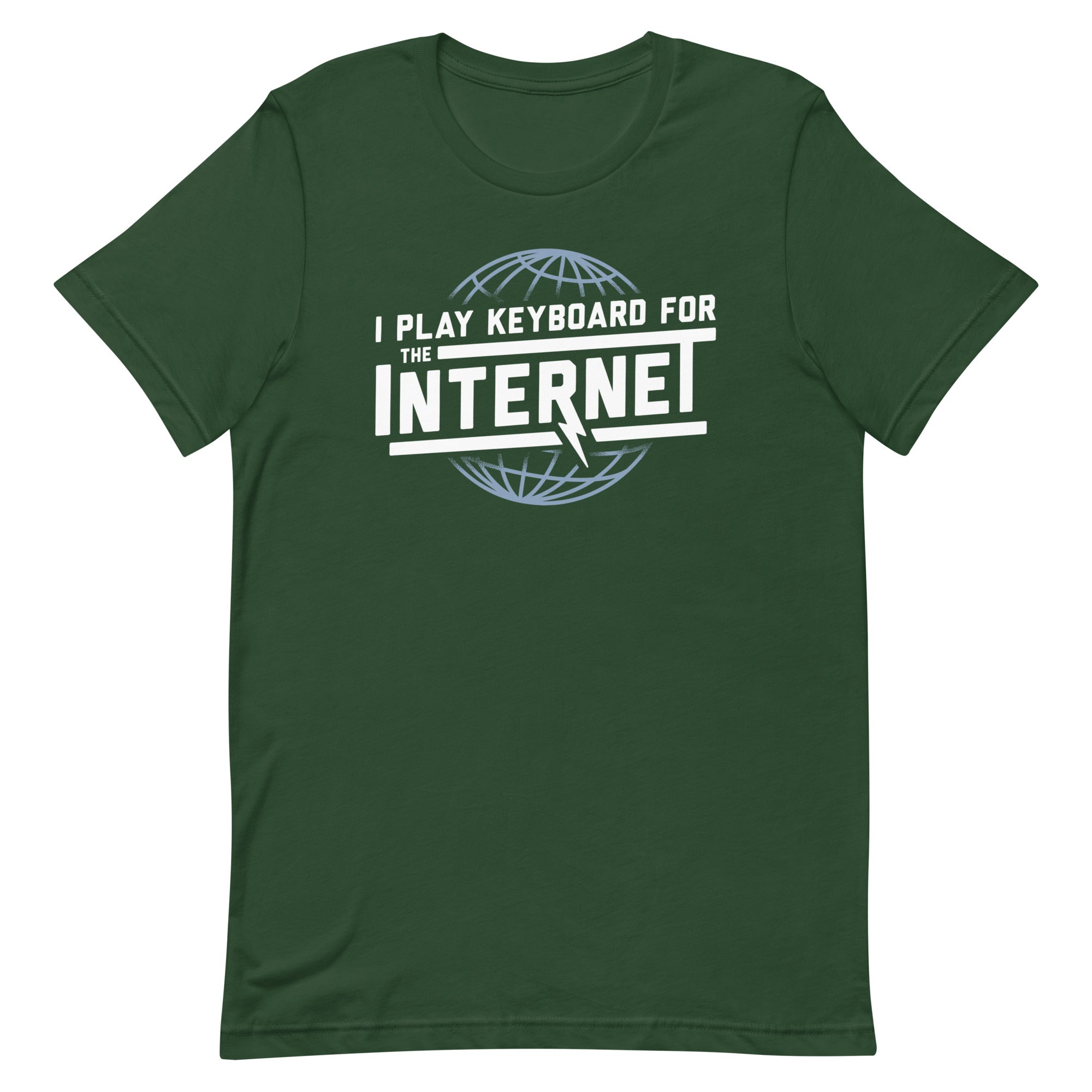 I Play Keyboard For The Internet Men's Signature Tee