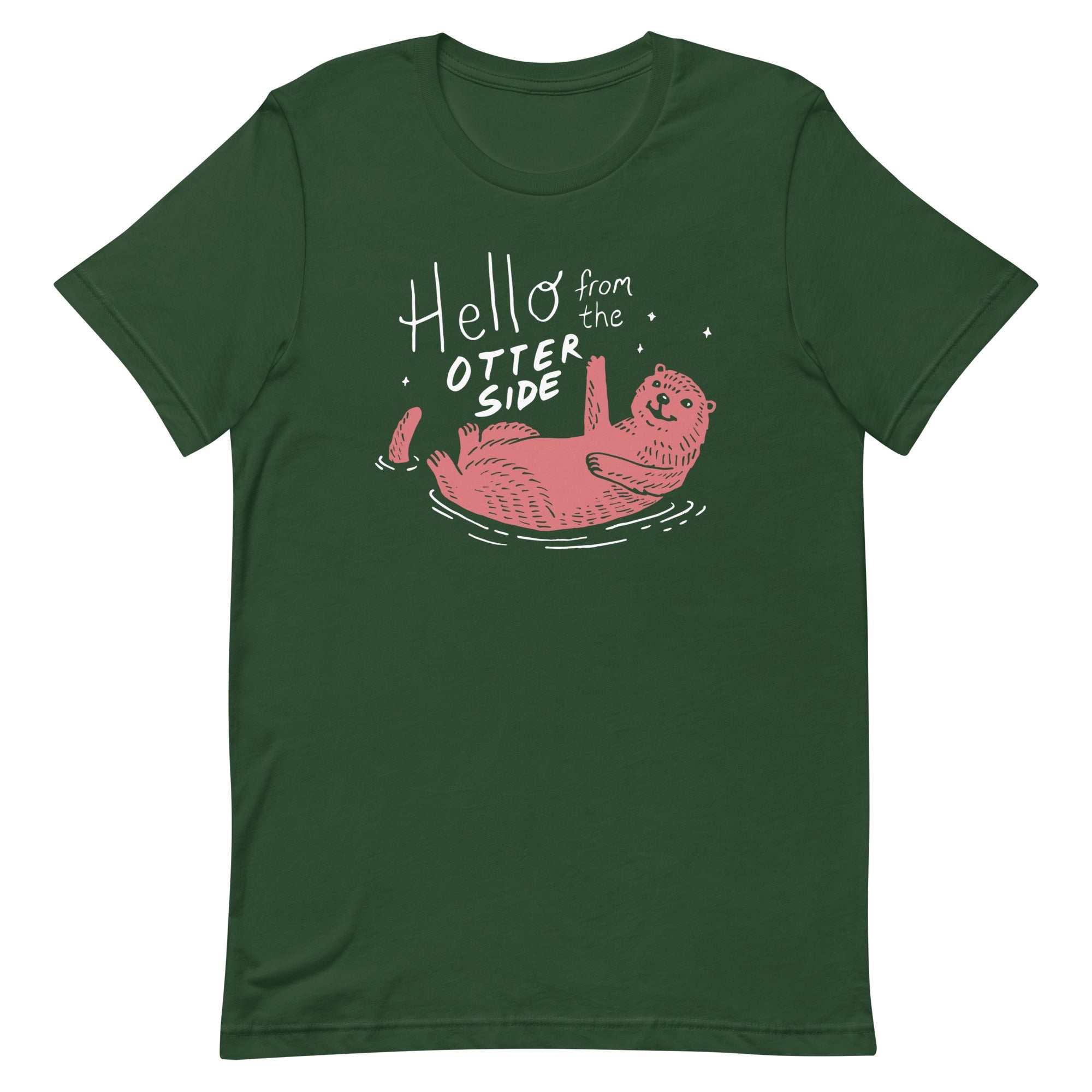 Hello From The Otter Side Men's Signature Tee