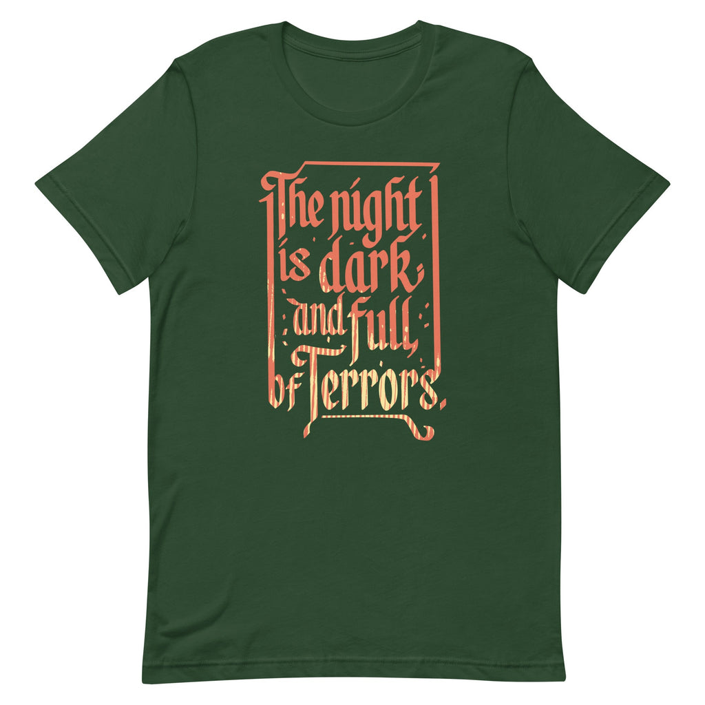 The Night Is Dark And Full Of Terrors Men's Signature Tee