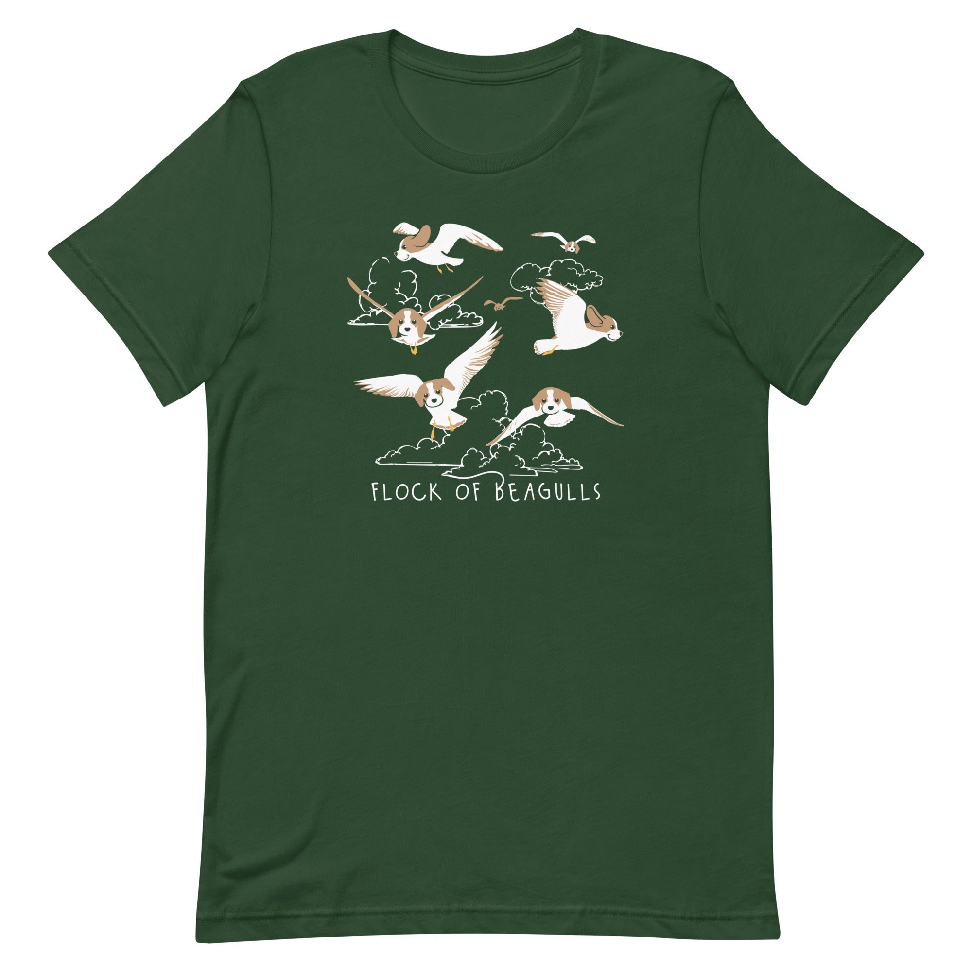 Flock Of Beagulls Men's Signature Tee