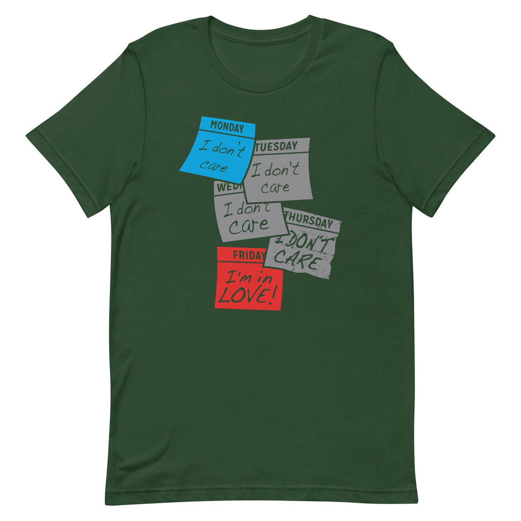 Friday I'm In Love Men's Signature Tee