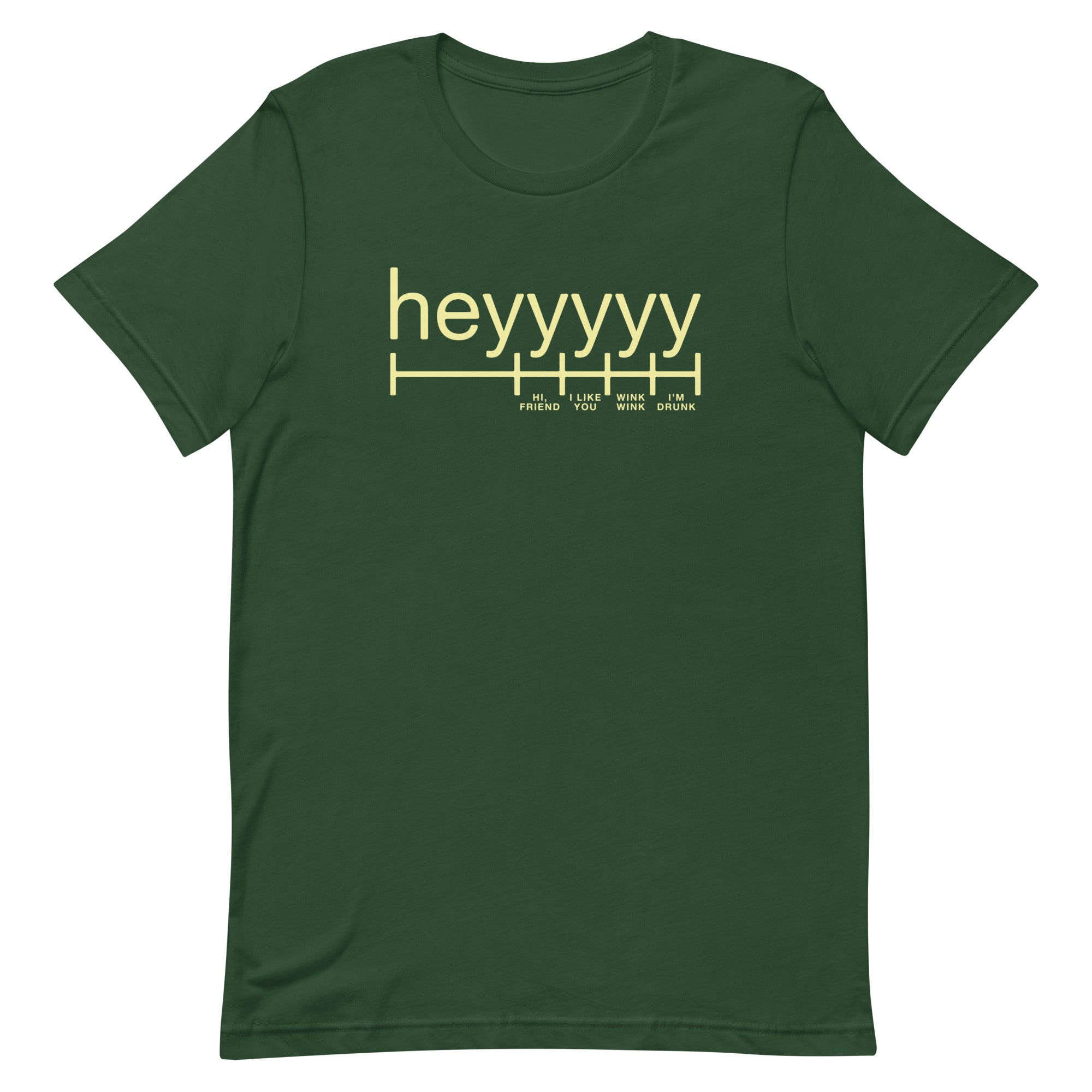 Heyyyyy Men's Signature Tee