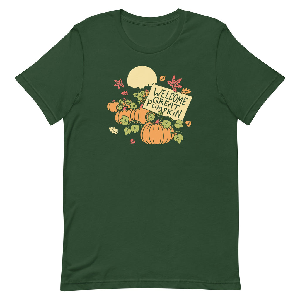 Welcome Great Pumpkin Men's Signature Tee
