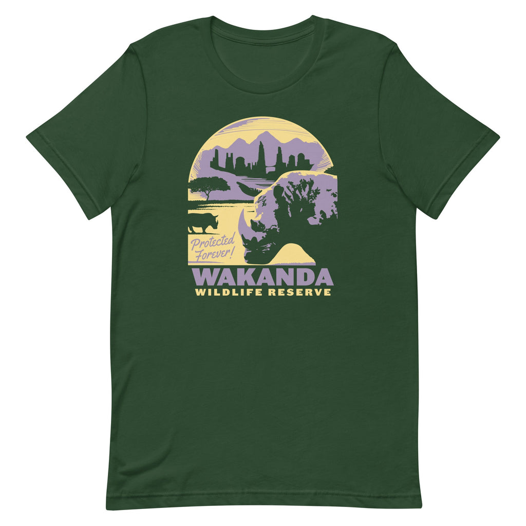 Wakanda Wildlife Reserve Men's Signature Tee