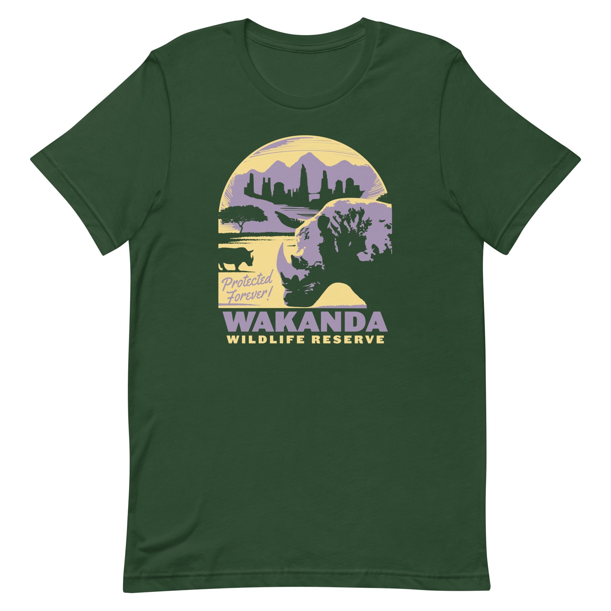 Wakanda Wildlife Reserve Men's Signature Tee