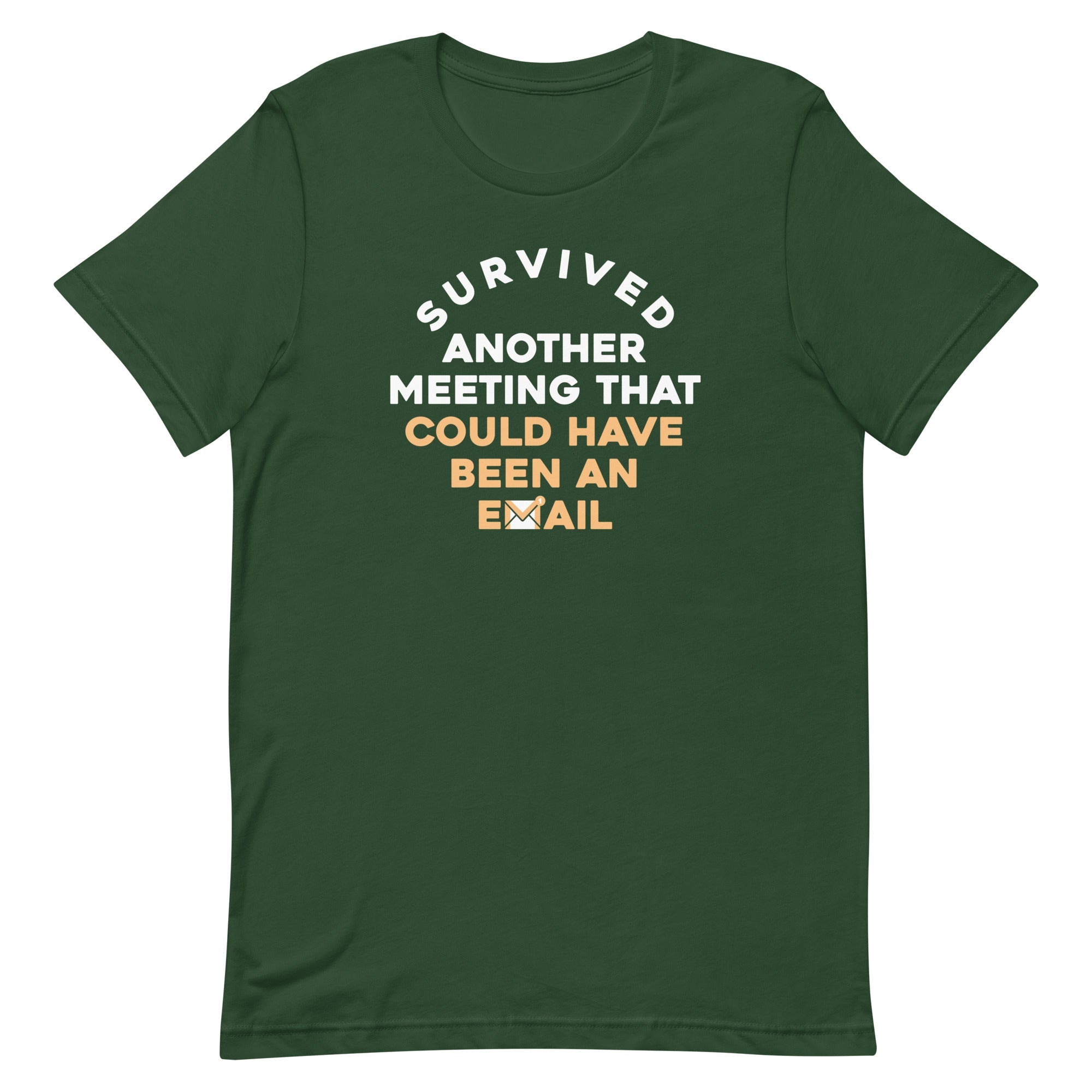 Survived Another Meeting Men's Signature Tee