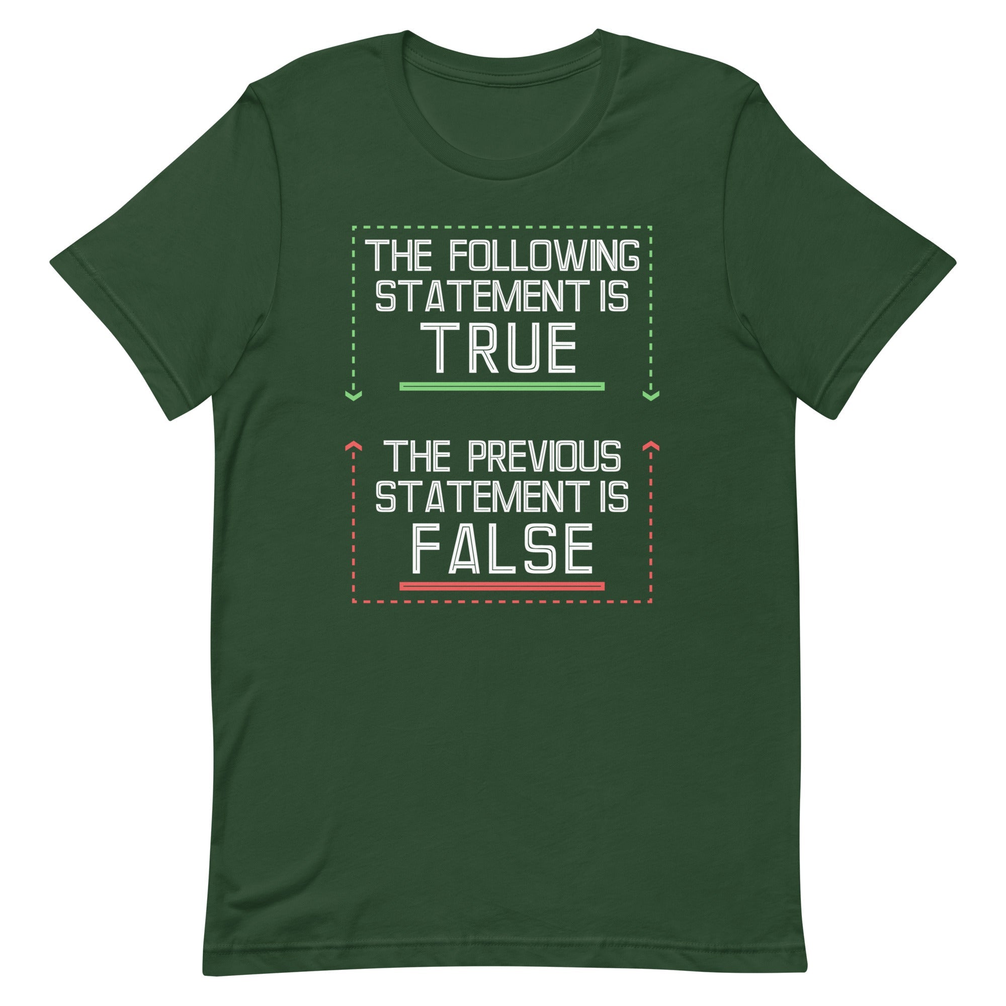 The Following Statement Is True Men's Signature Tee