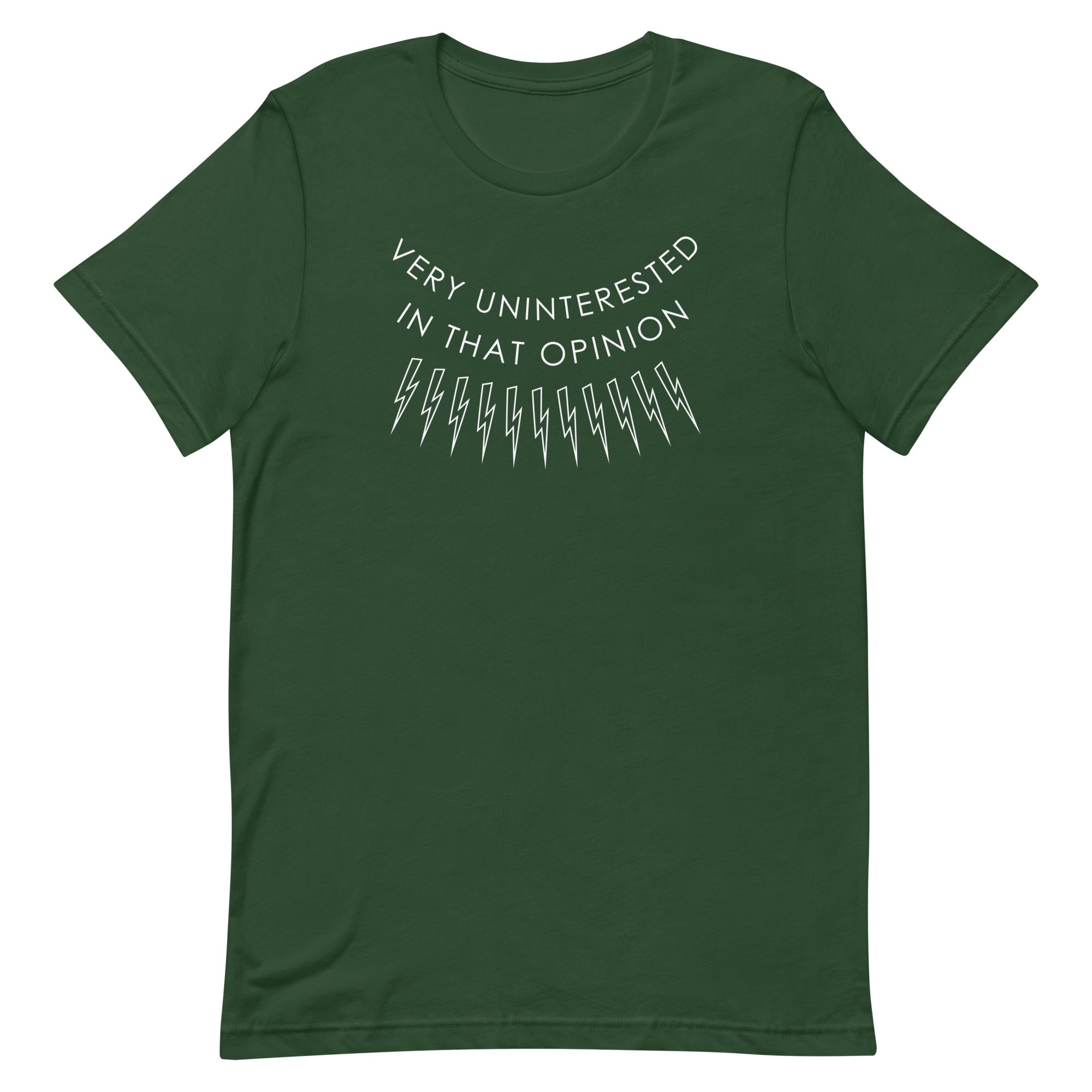 Very Uninterested In That Opinion Men's Signature Tee