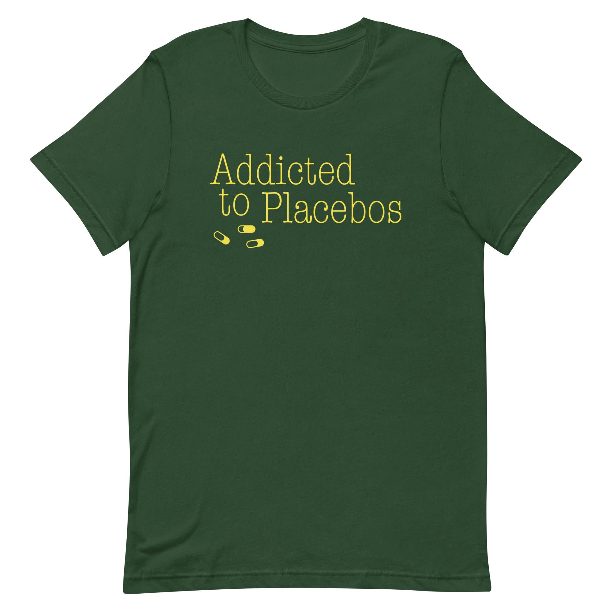 Addicted To Placebos Men's Signature Tee