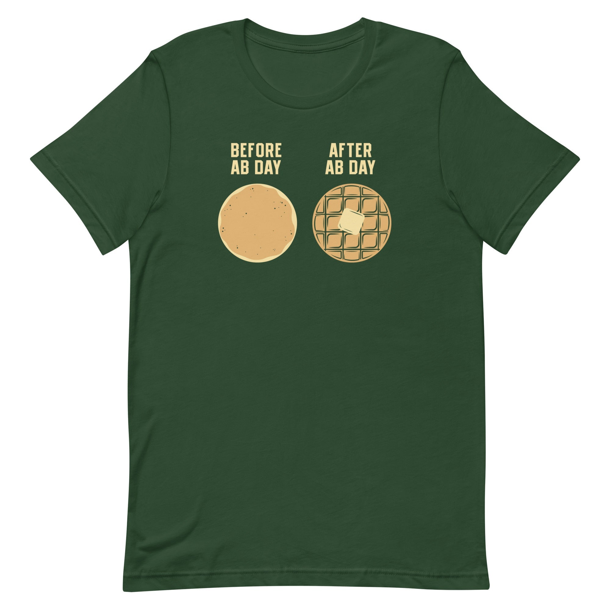 Before Ab Day After Ab Day Men's Signature Tee